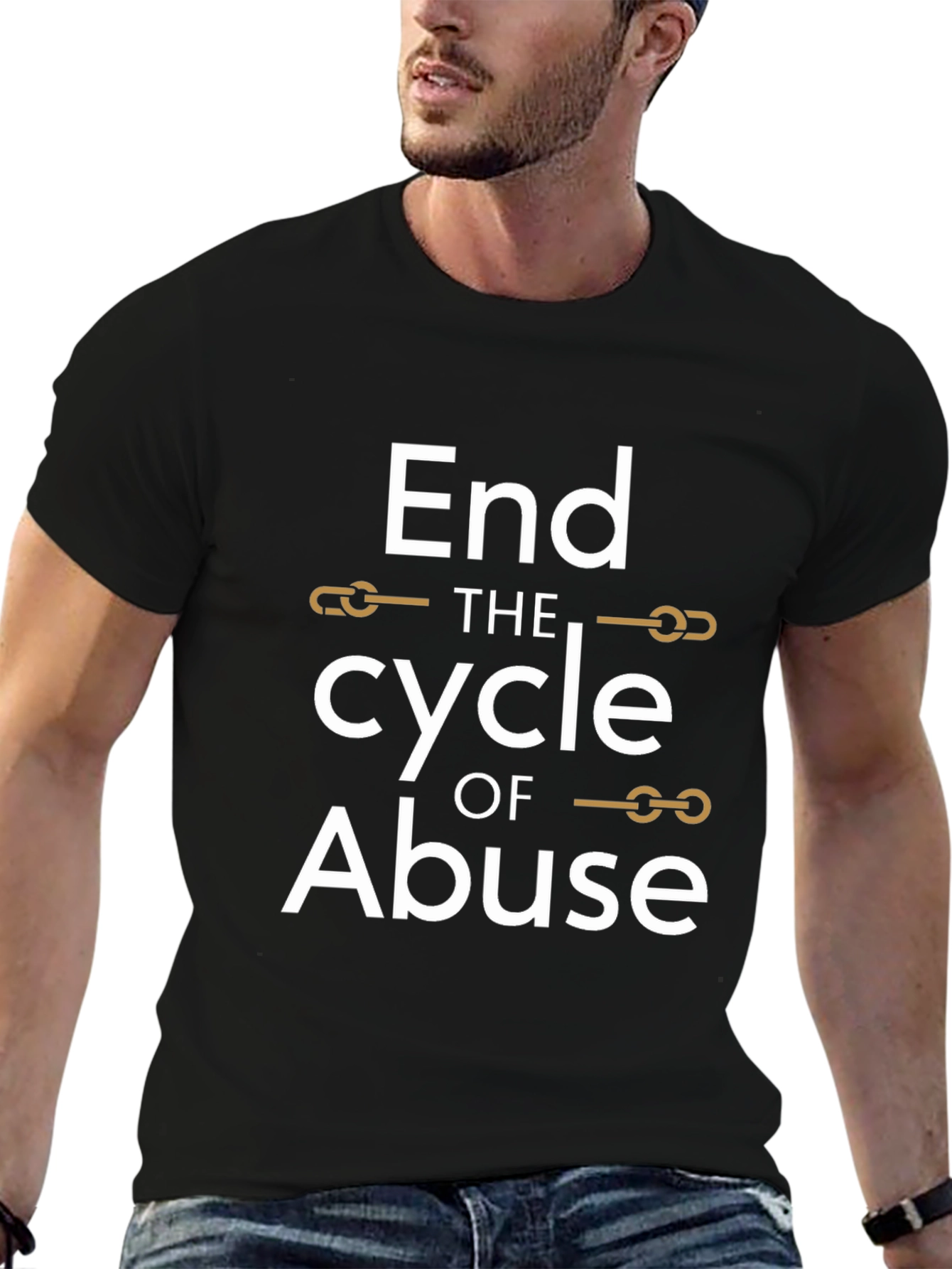 End the Cycle of Abuse Graphic Tee