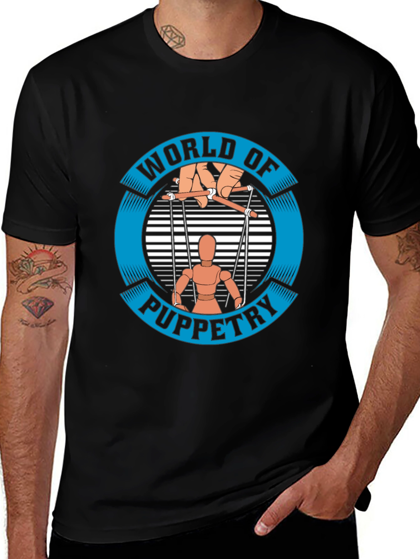 World of Puppetry Graphic T-Shirt
