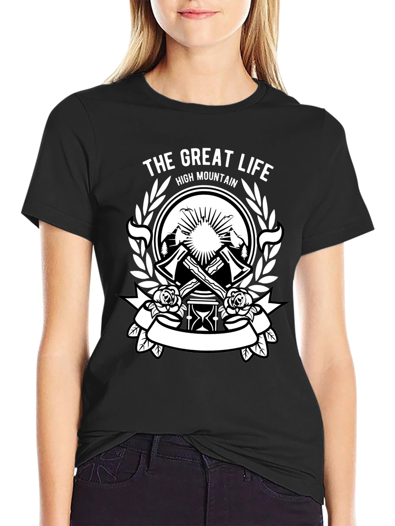 The Great Life High Mountain Graphic Tee