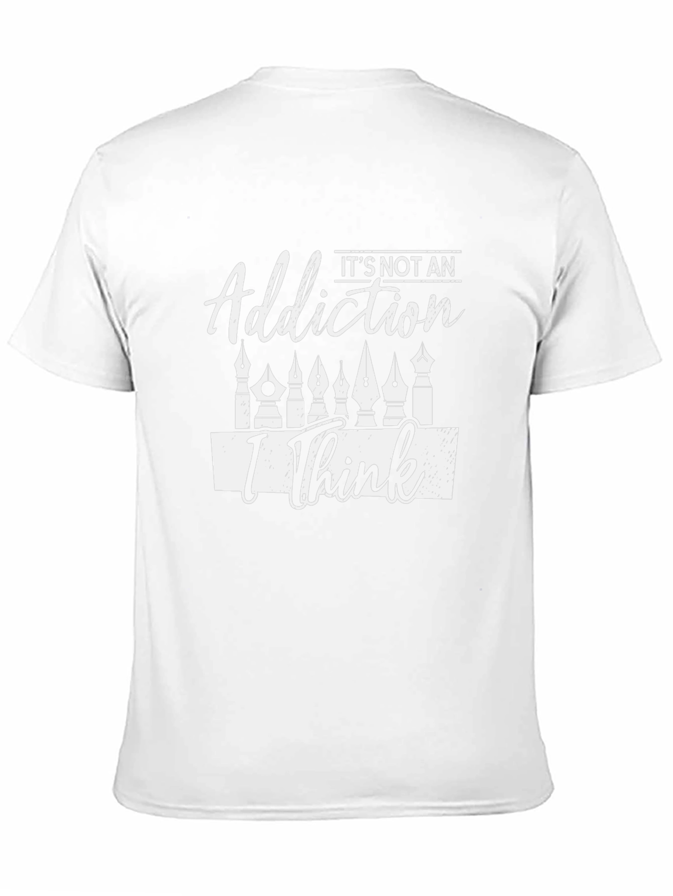 Artists Not An Addiction Black Graphic T-Shirt