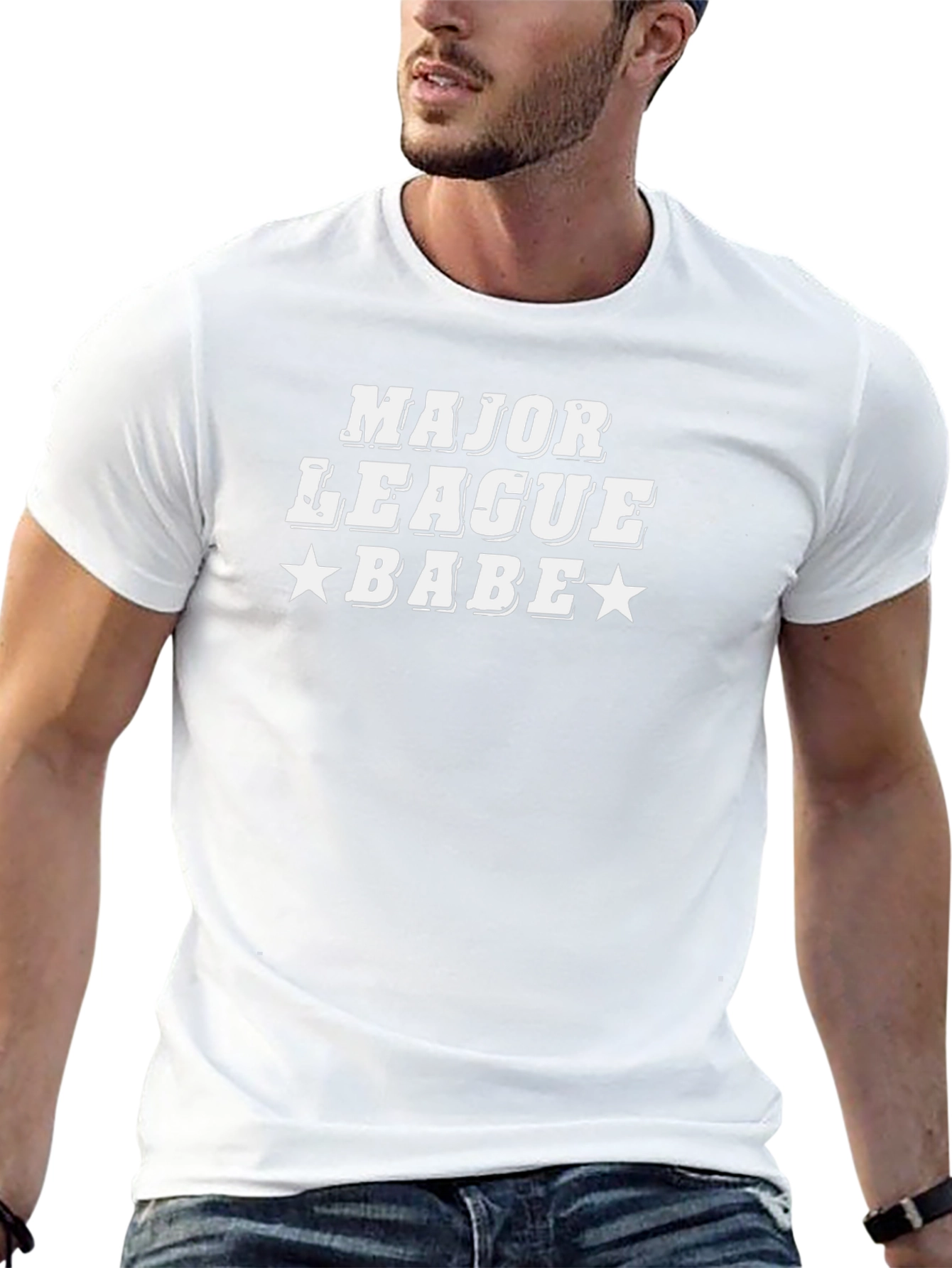 Major League Babe T-Shirt - Fun Baseball Tee