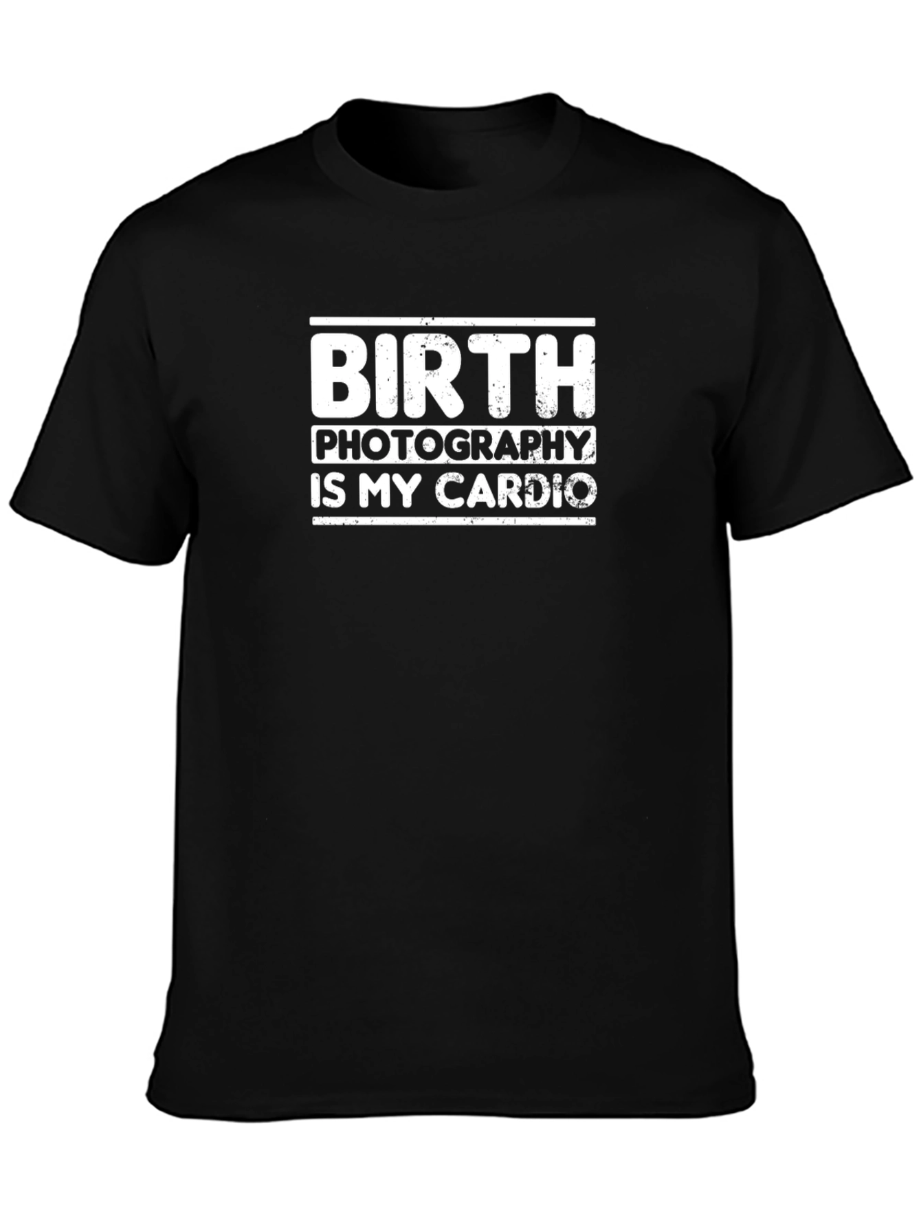 Birth Photography Cardio T-Shirt - Funny Photographer Tee
