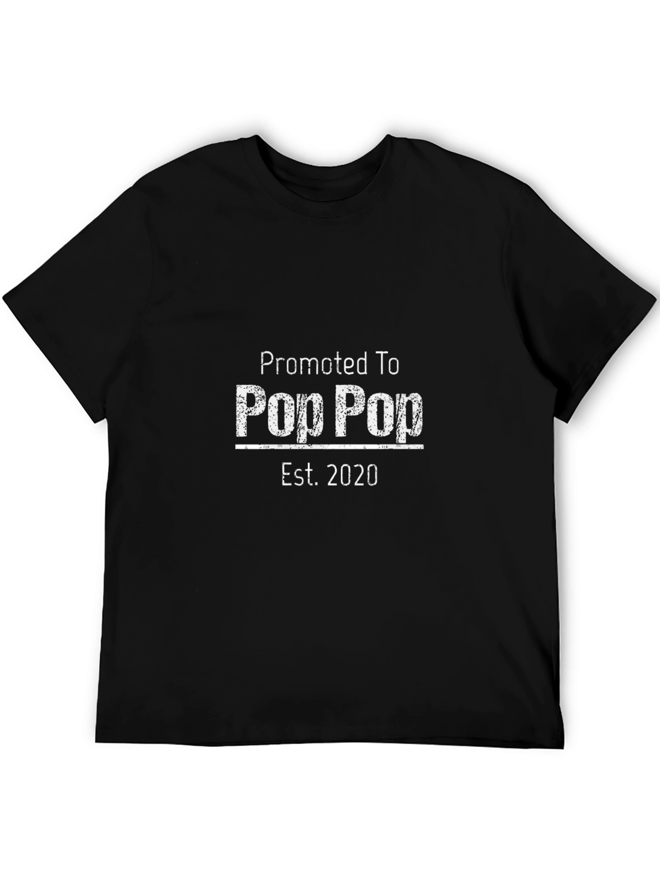 Promoted to Pop Pop Est. 2020 T-Shirt