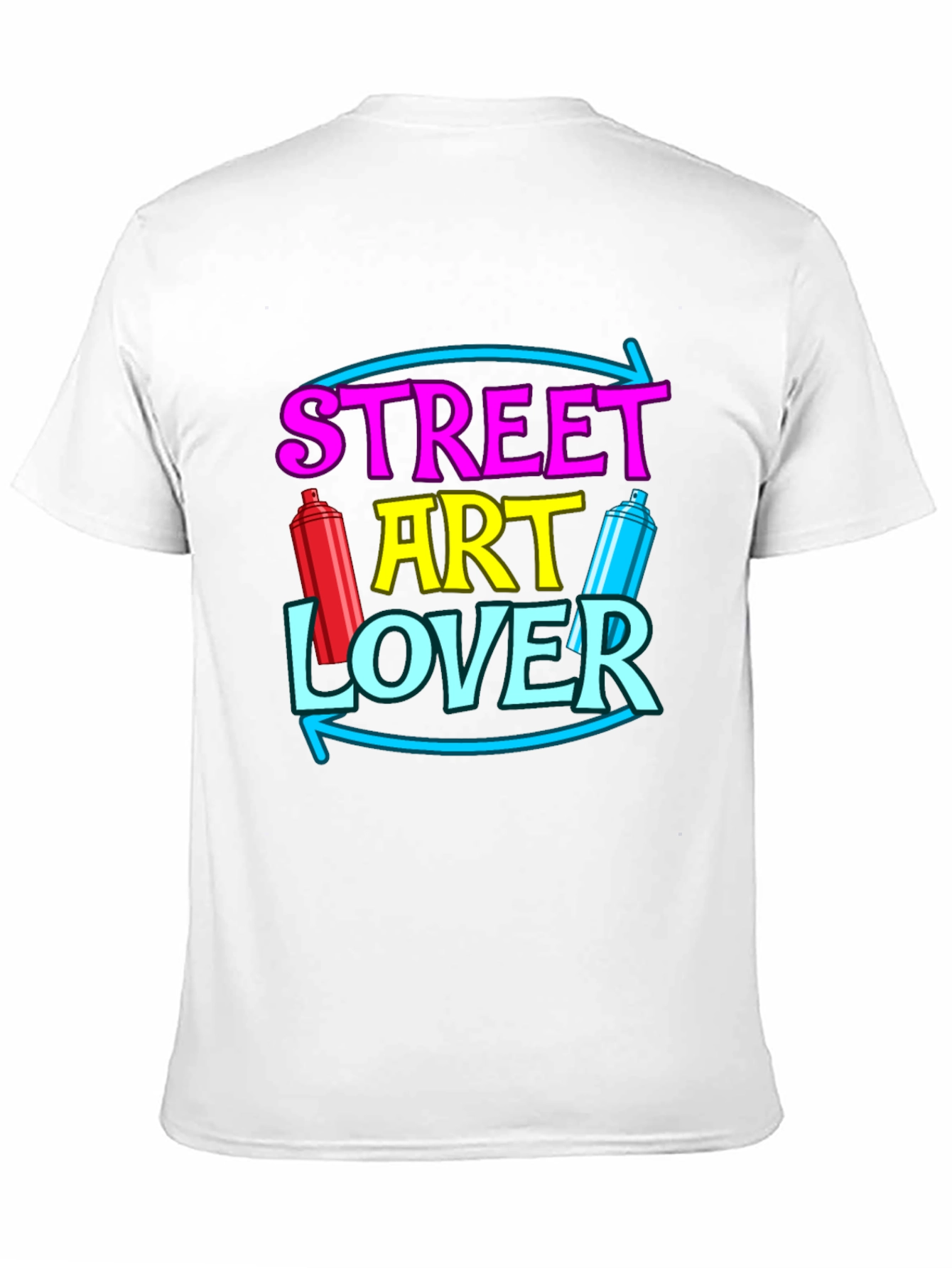Street Art Lover T-Shirt Graffiti Artist Tee