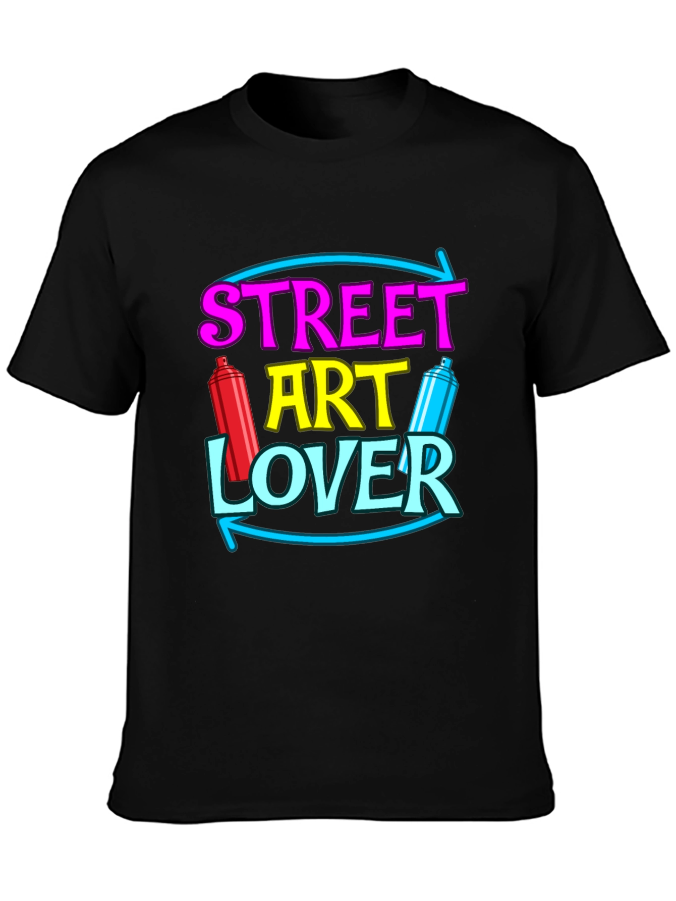 Street Art Lover T-Shirt Graffiti Artist Tee