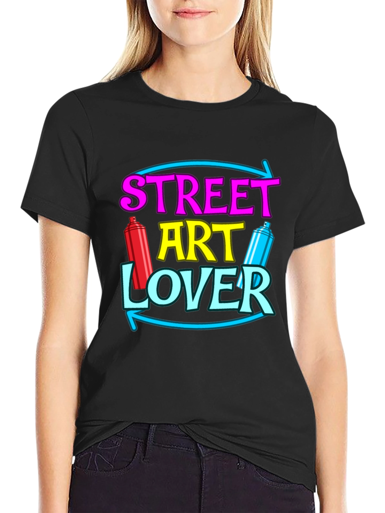 Street Art Lover T-Shirt Graffiti Artist Tee
