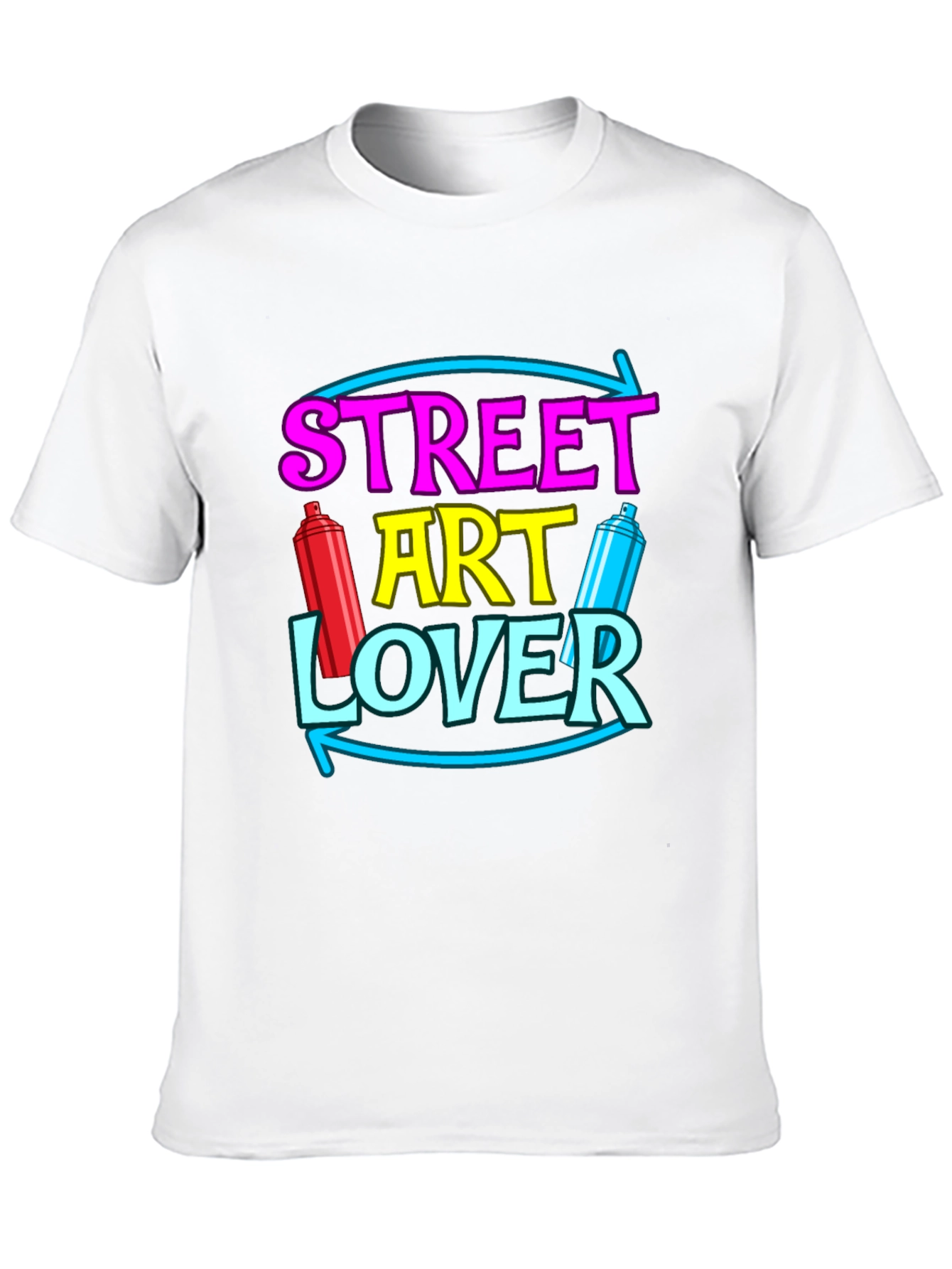 Street Art Lover T-Shirt Graffiti Artist Tee