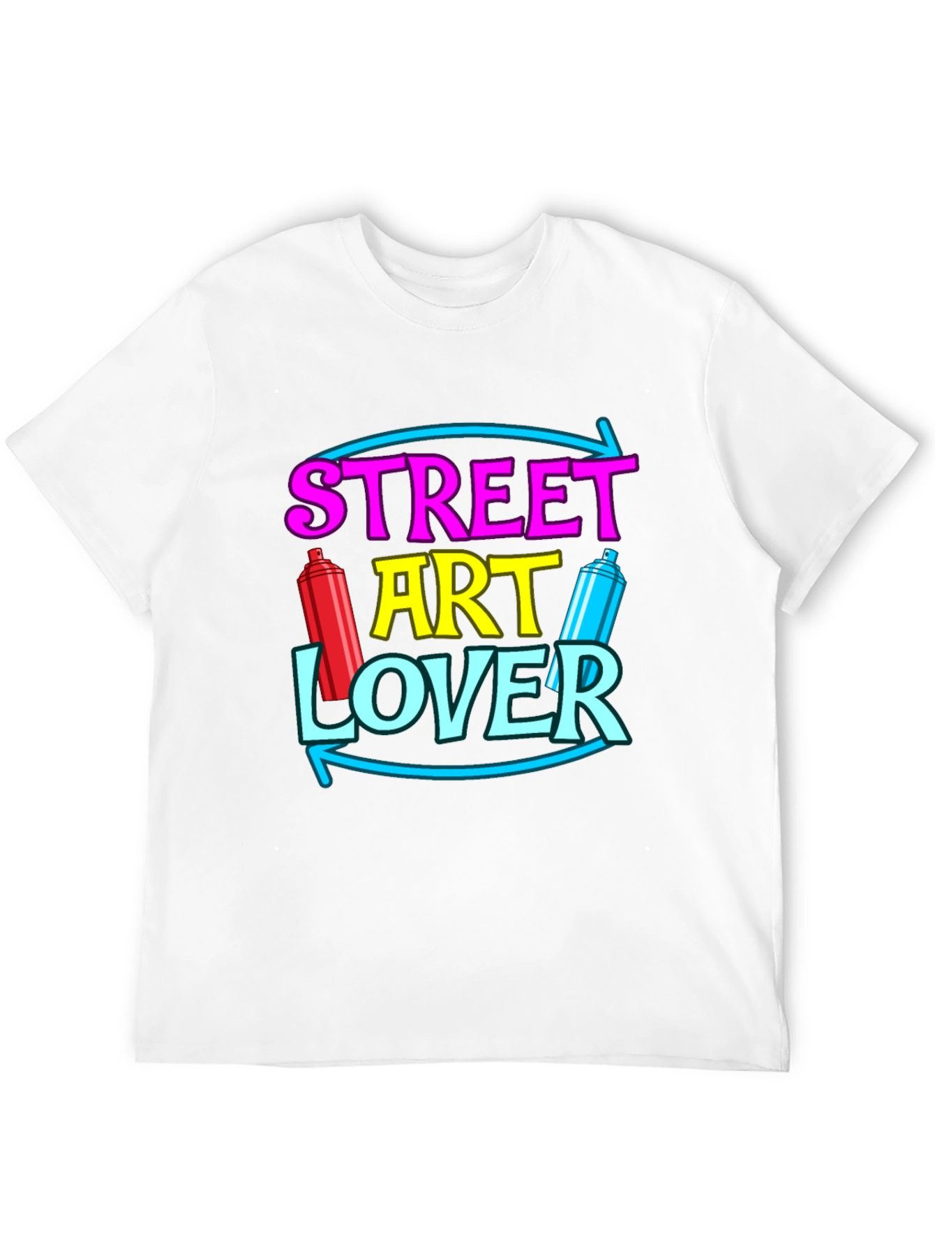 Street Art Lover T-Shirt Graffiti Artist Tee