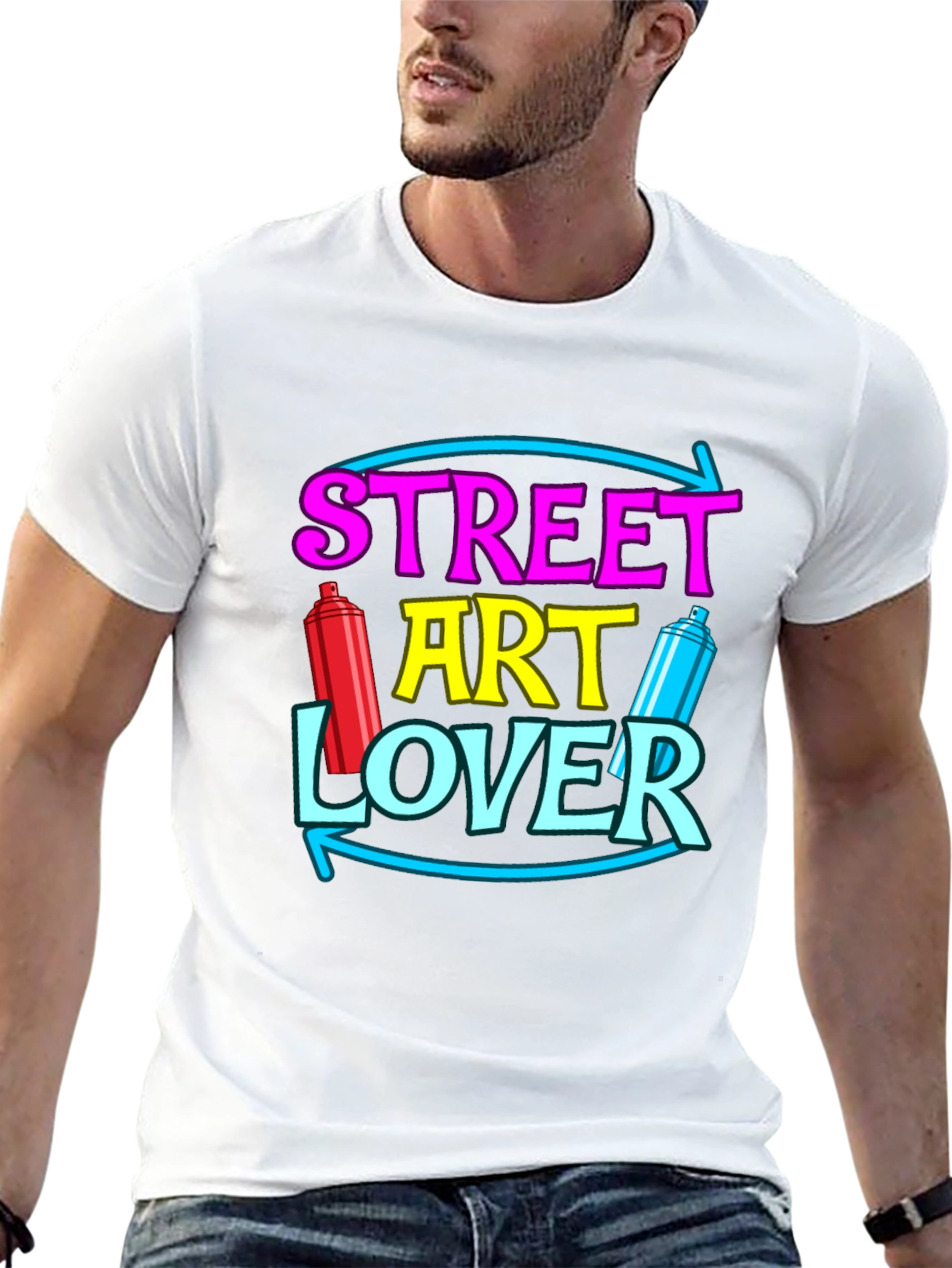 Street Art Lover T-Shirt Graffiti Artist Tee