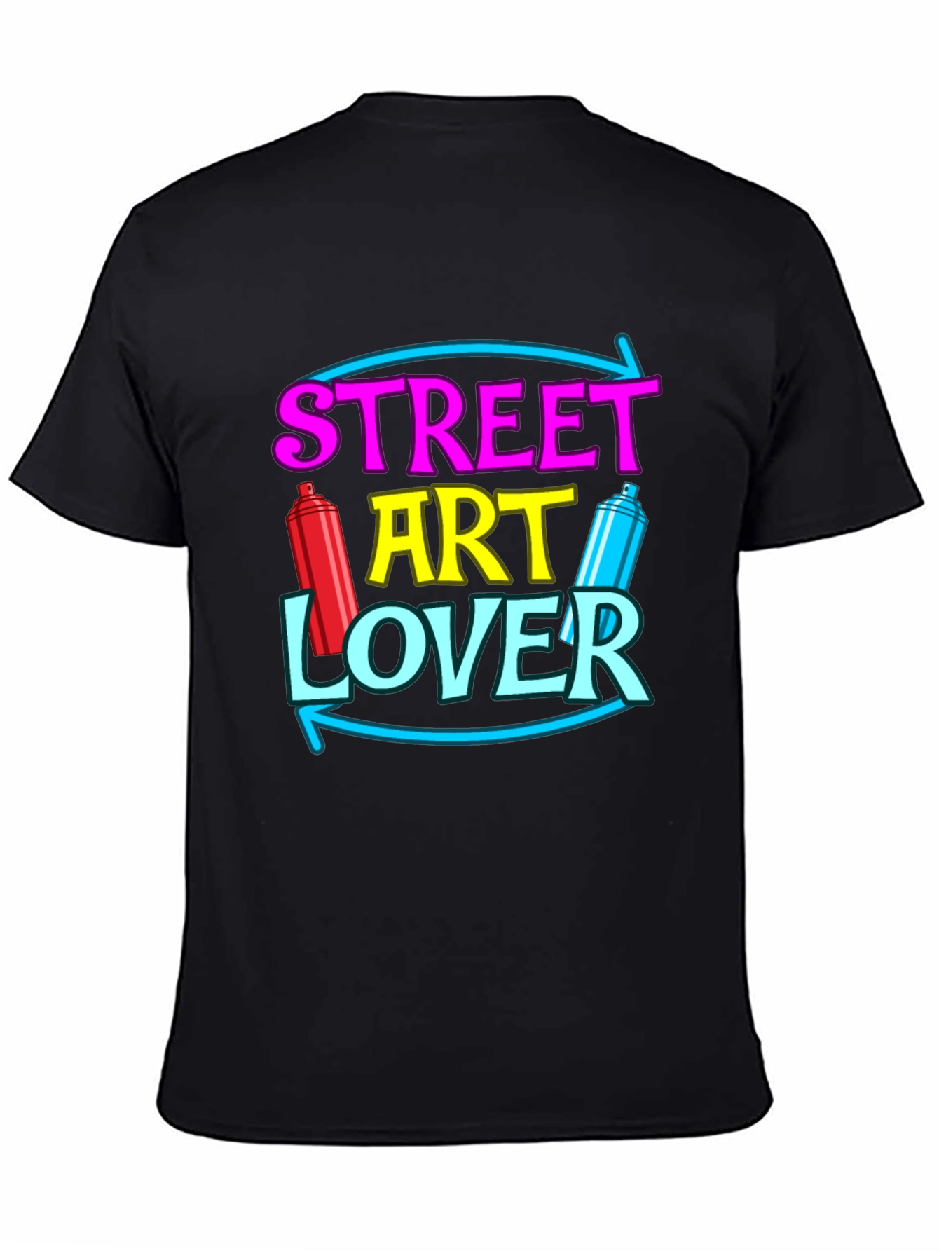 Street Art Lover T-Shirt Graffiti Artist Tee