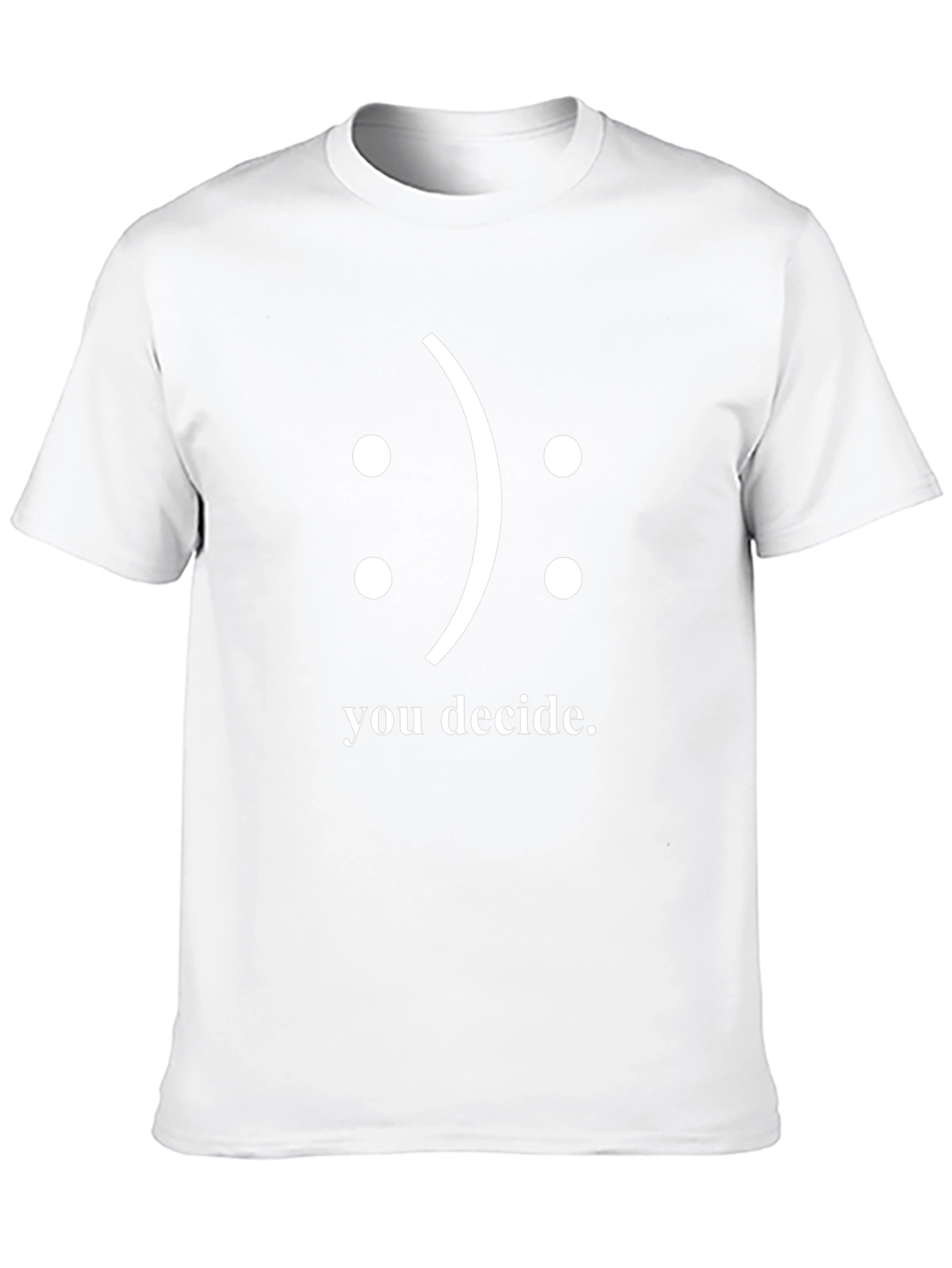 You Decide Graphic T-Shirt - Black