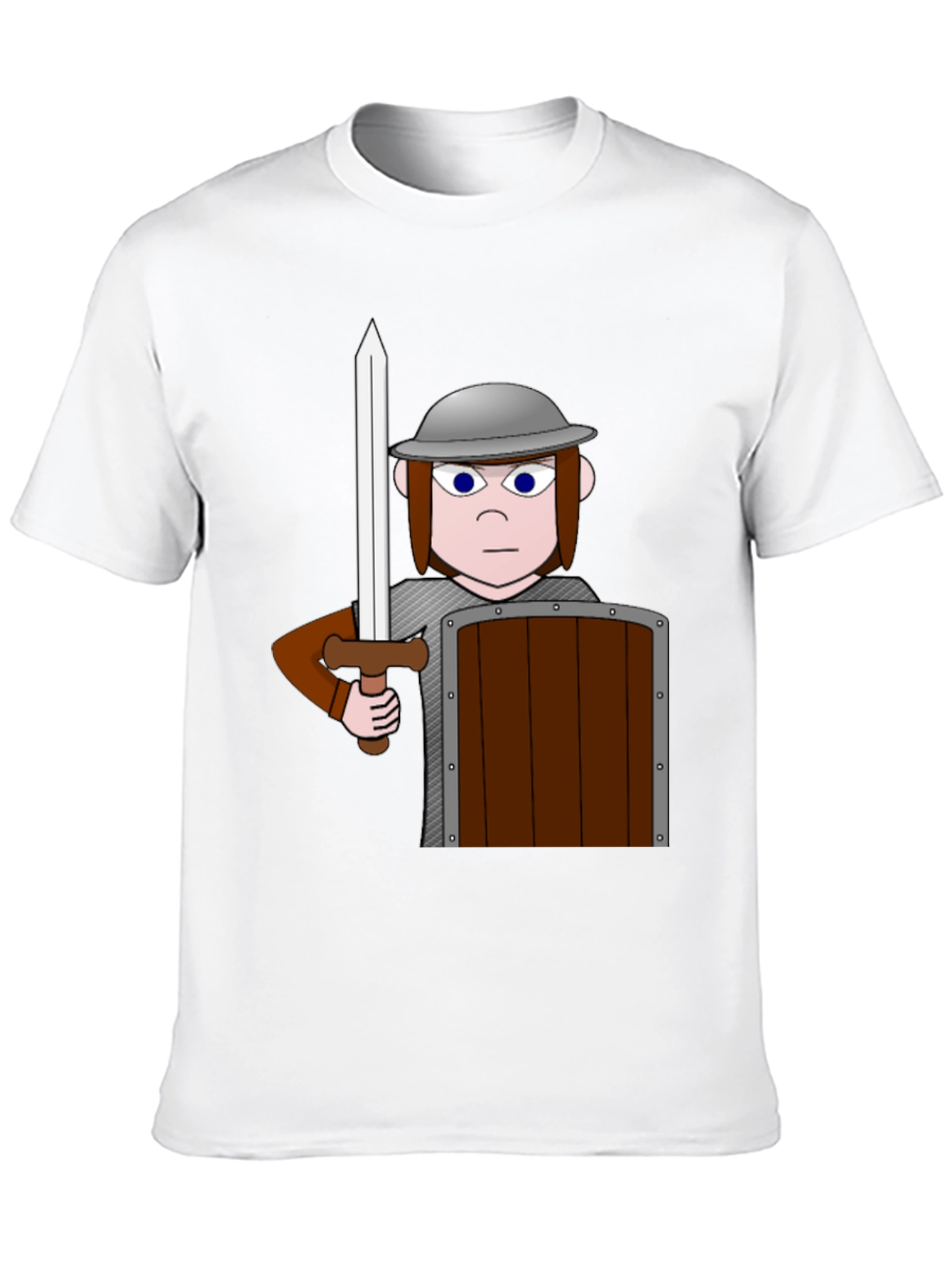 Cartoon Warrior T-Shirt