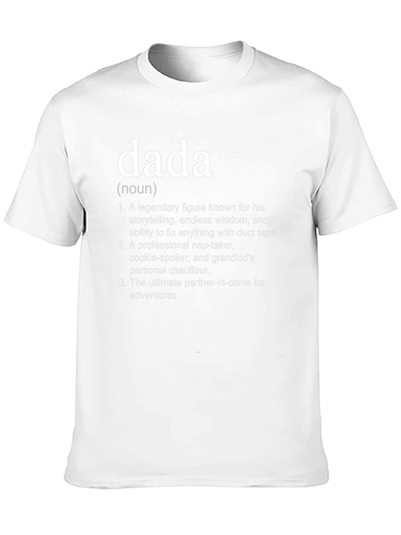 Dada Definition Black T-Shirt