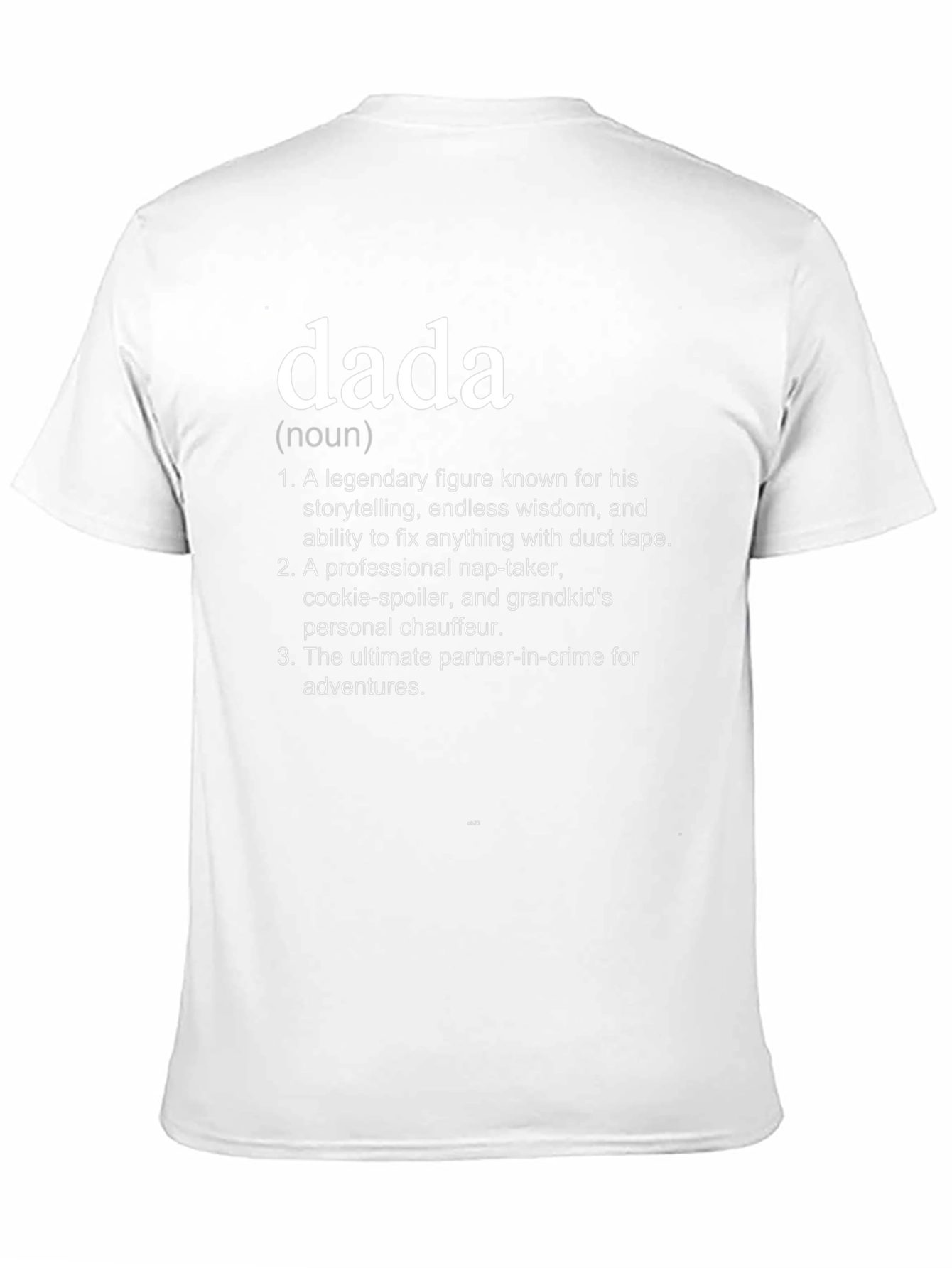 Dada Definition Black T-Shirt