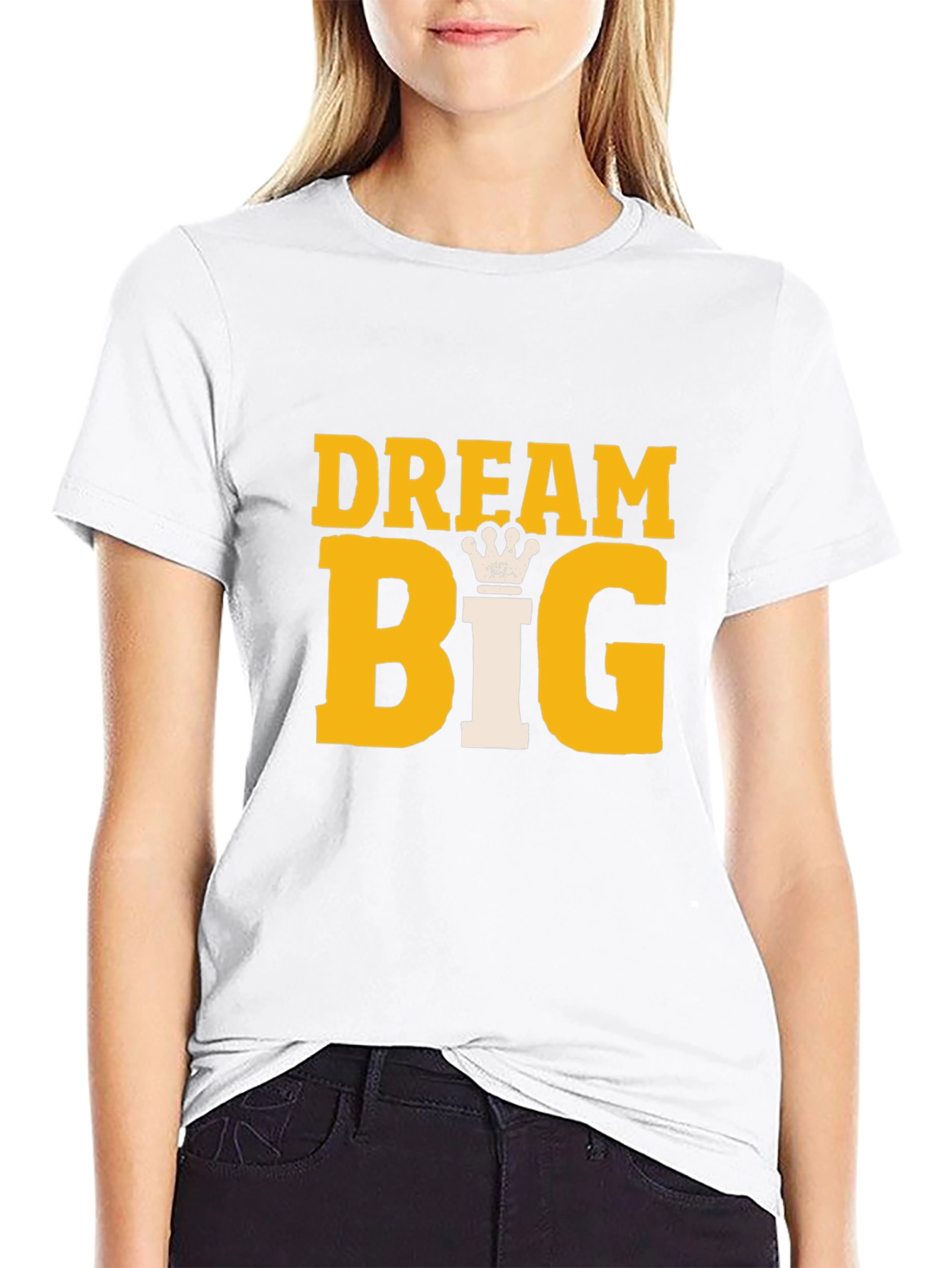 Dream Big Graphic T-Shirt - Black