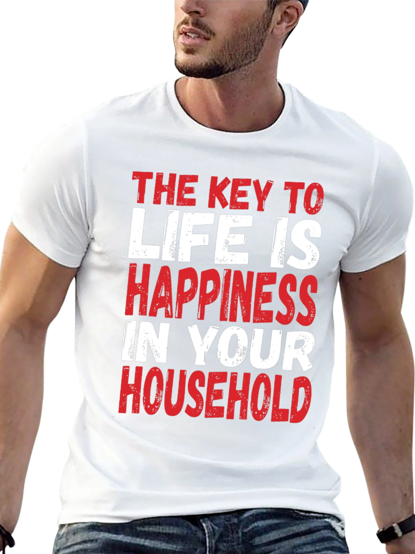 Key to Life Happiness T-Shirt