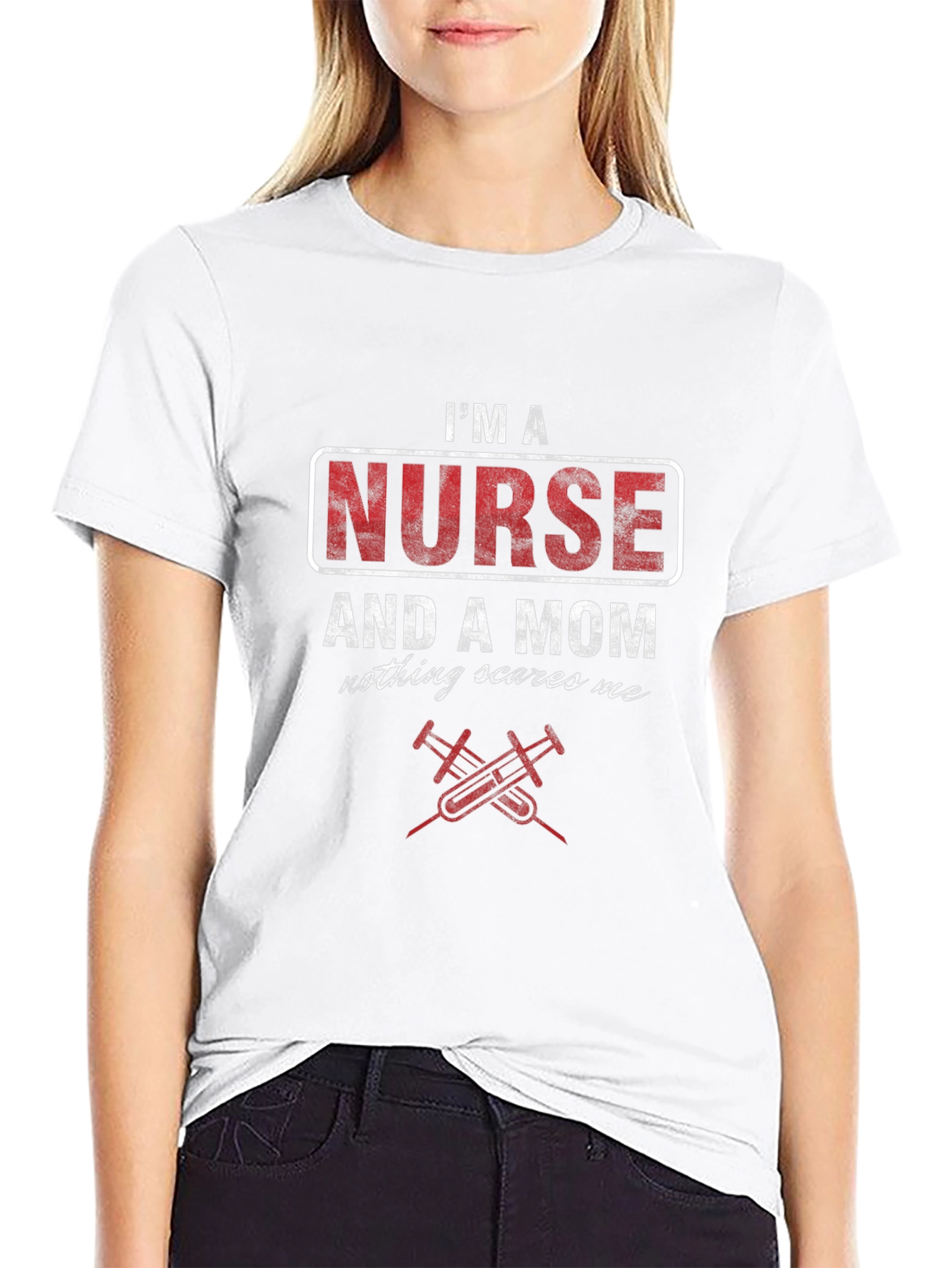 Im a Nurse and a Mom T-Shirt