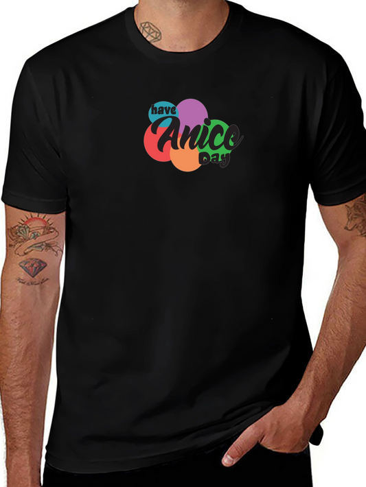 Have A Nice Day Graphic Tee - Soft Cotton Casual Top