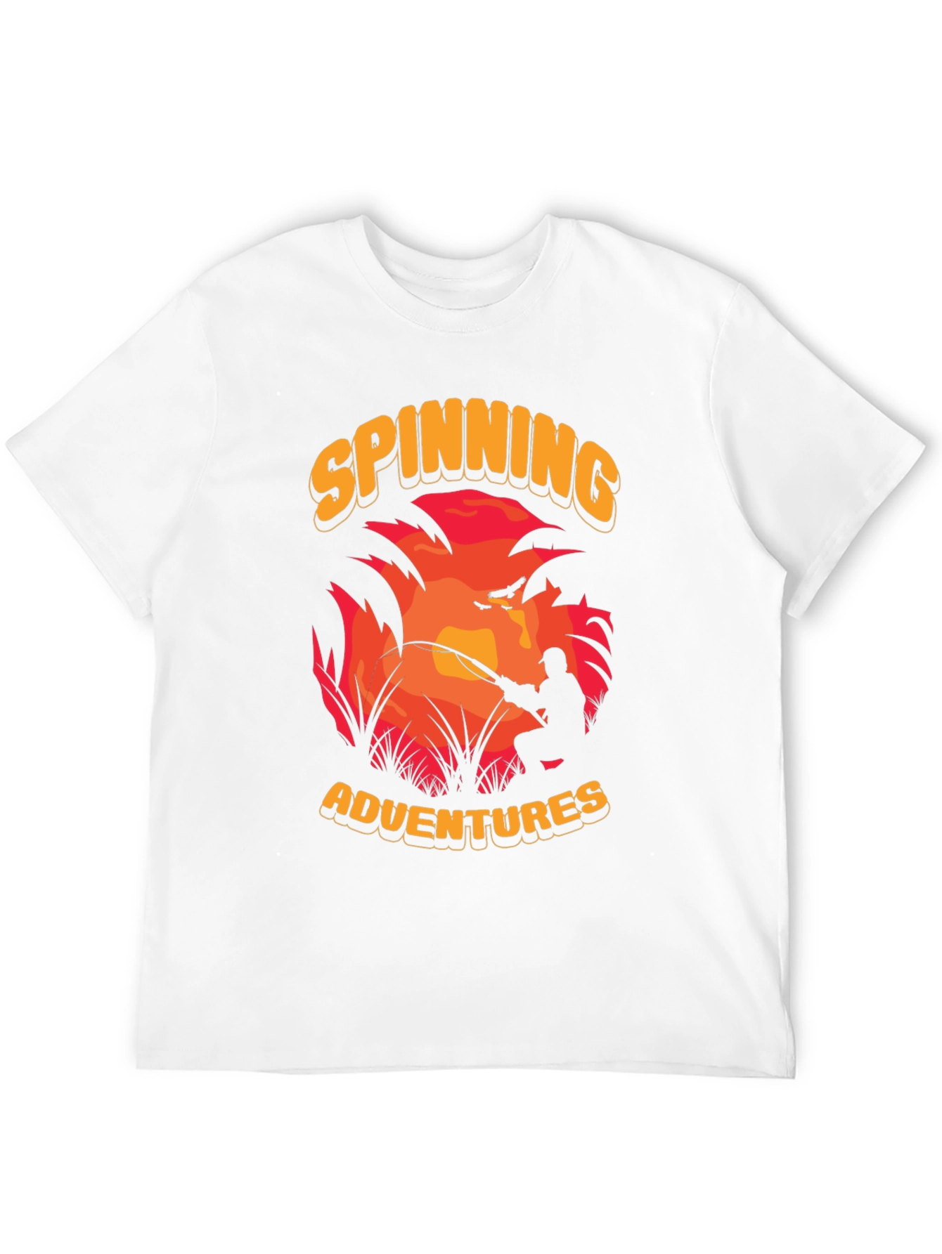 Spinning Adventures Black Graphic Tee