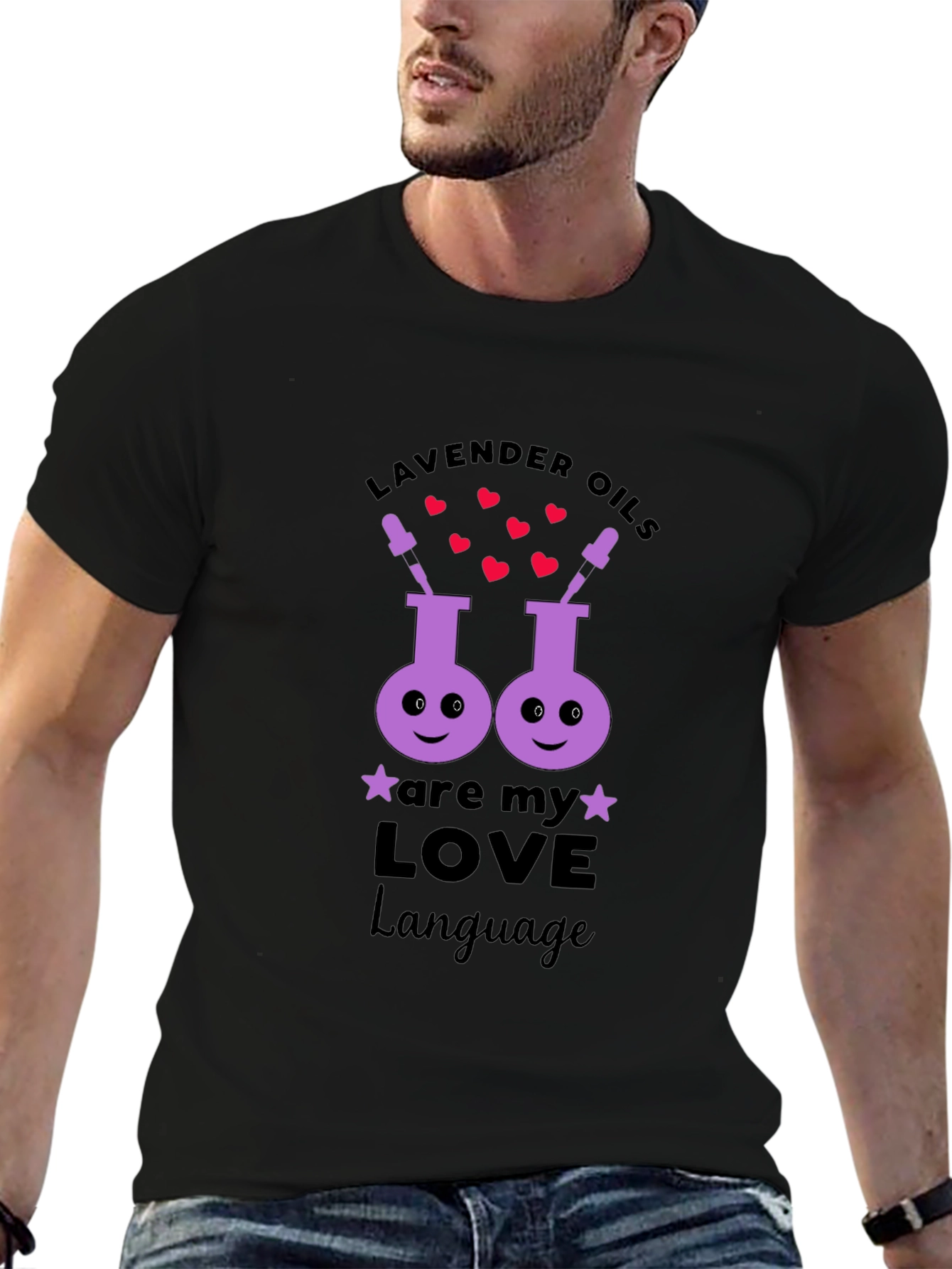 Lavender Oils Love Language T-Shirt