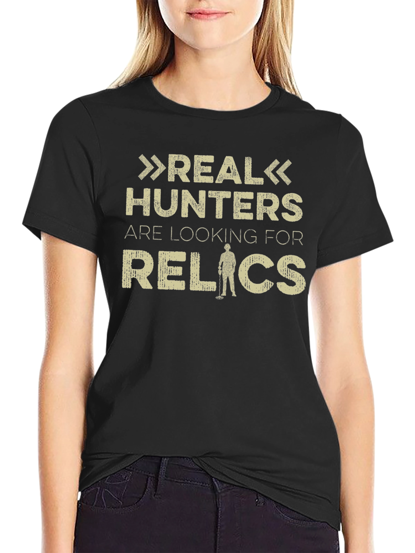 Real Hunters Relics T-Shirt - Metal Detecting Apparel