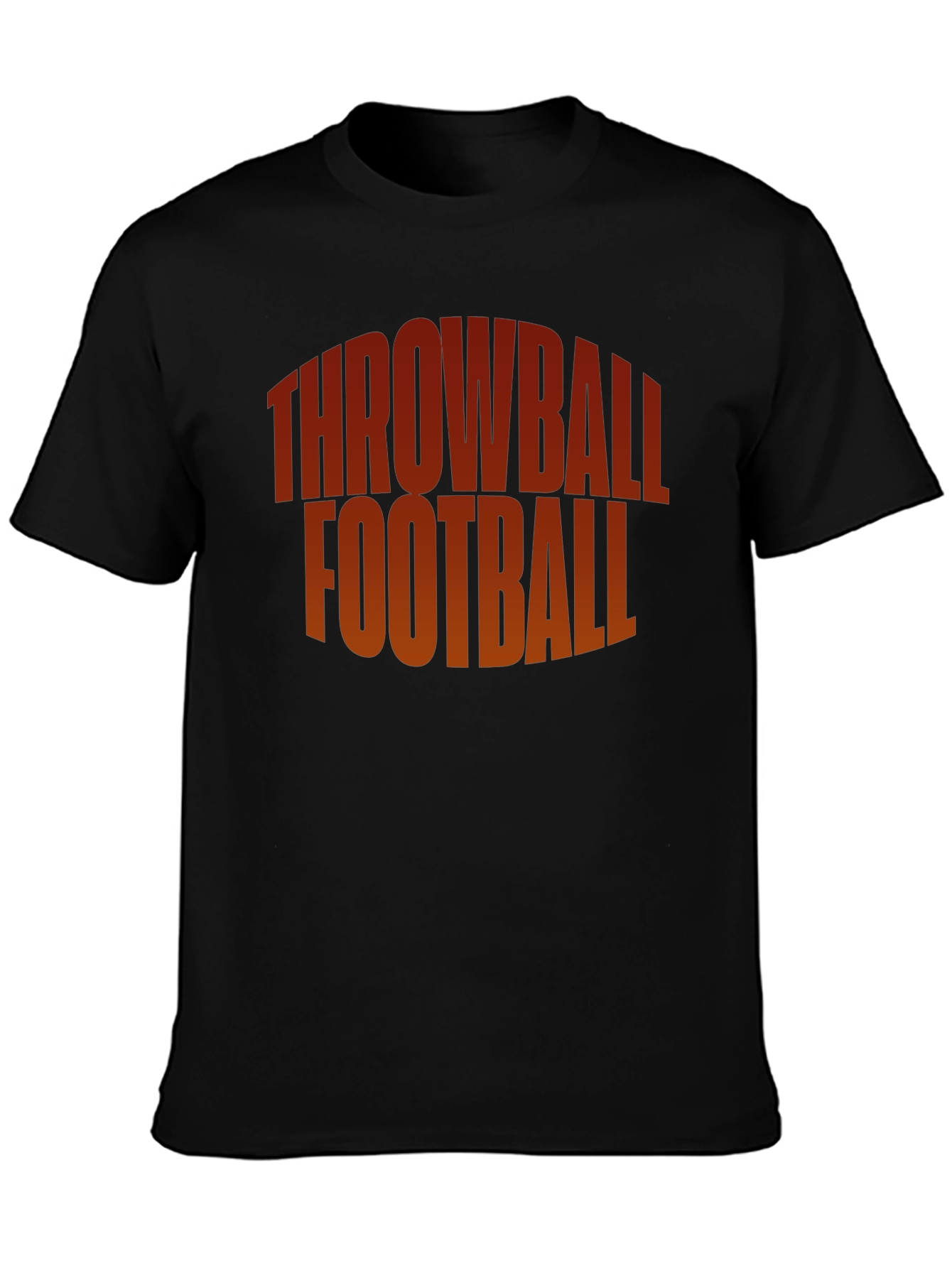 Throwball Football Graphic Tee