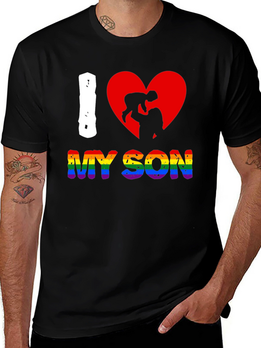 I Heart My Son LGBTQ+ Pride T-Shirt