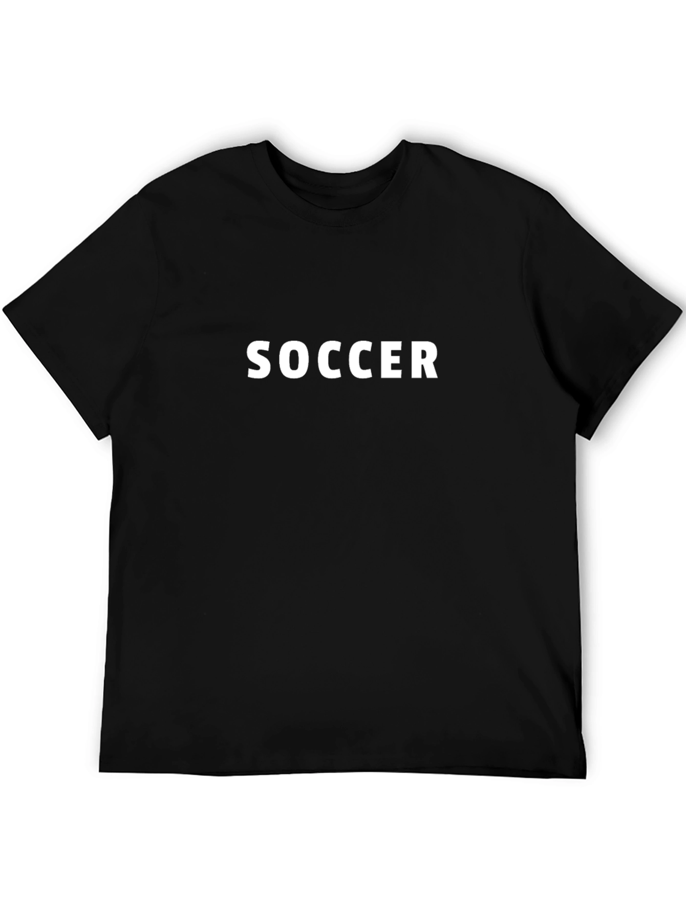 Soccer T-Shirt - Black Classic Tee