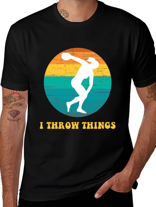 I Throw Things Disc Thrower Tee