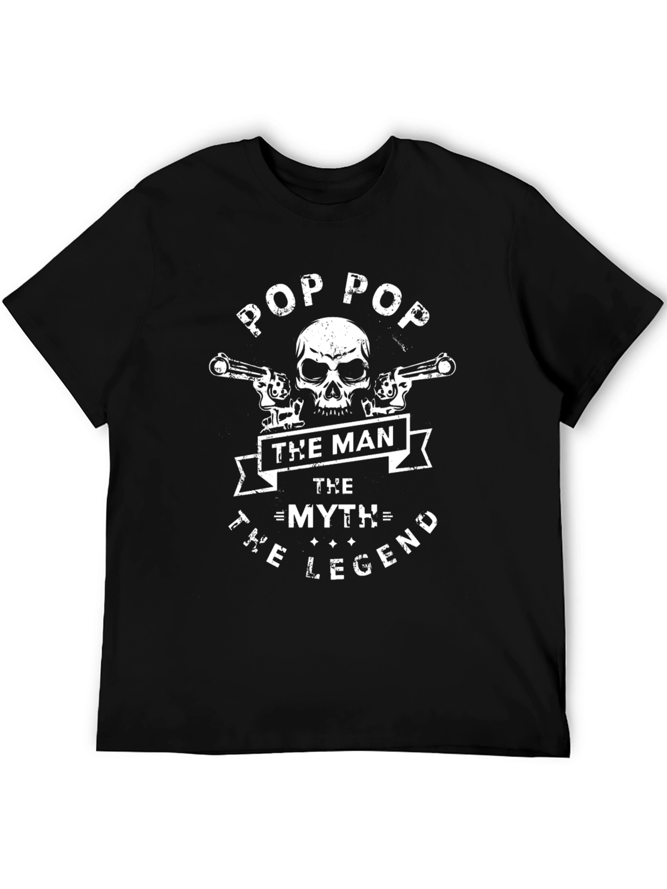 Pop Pop The Man The Myth Legend Graphic T-Shirt