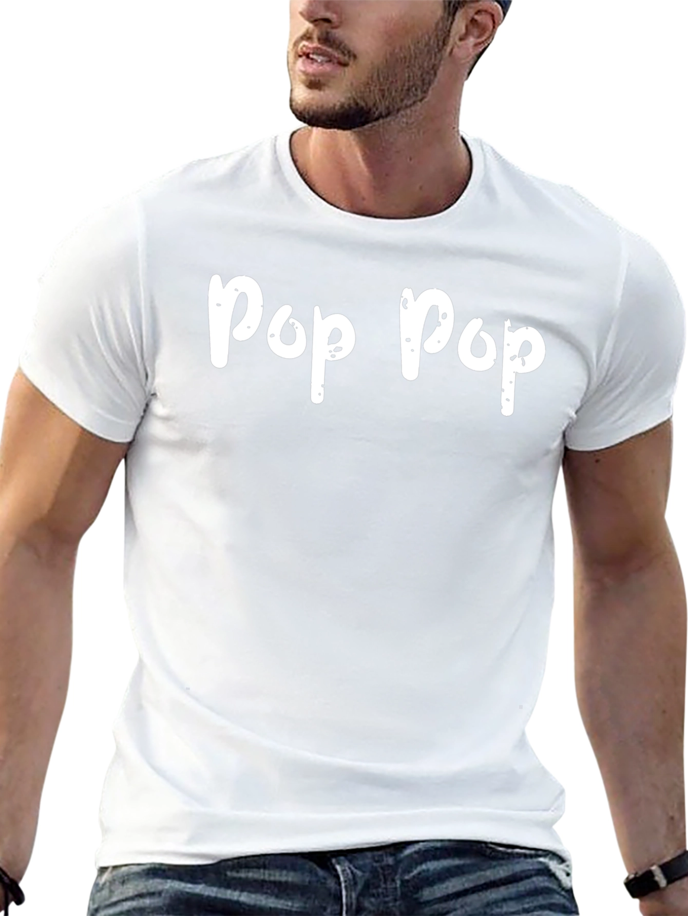 Pop Pop T-Shirt - Cool Grandfather Tee