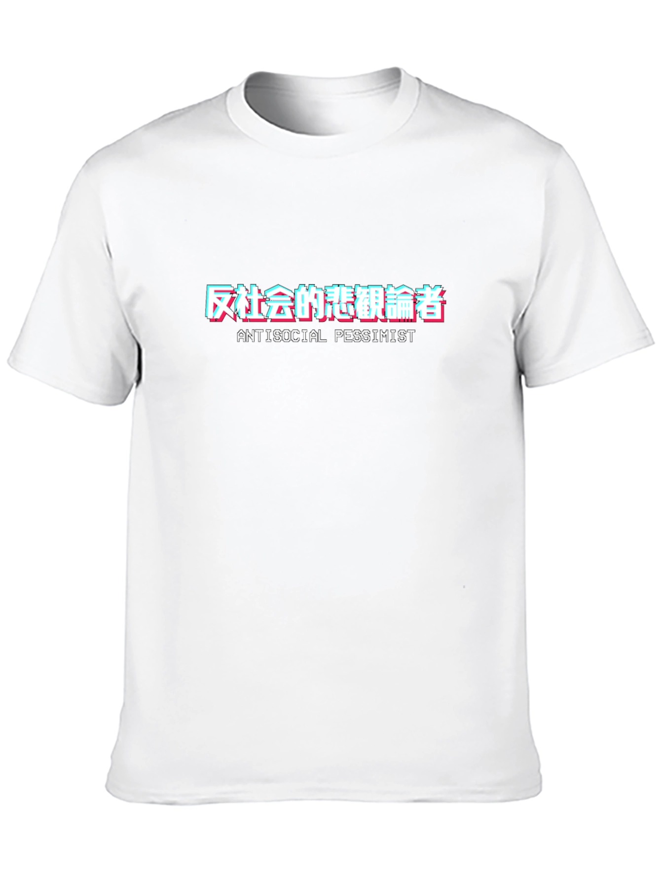 Antisocial Pessimist Graphic Tee - Edgy Style