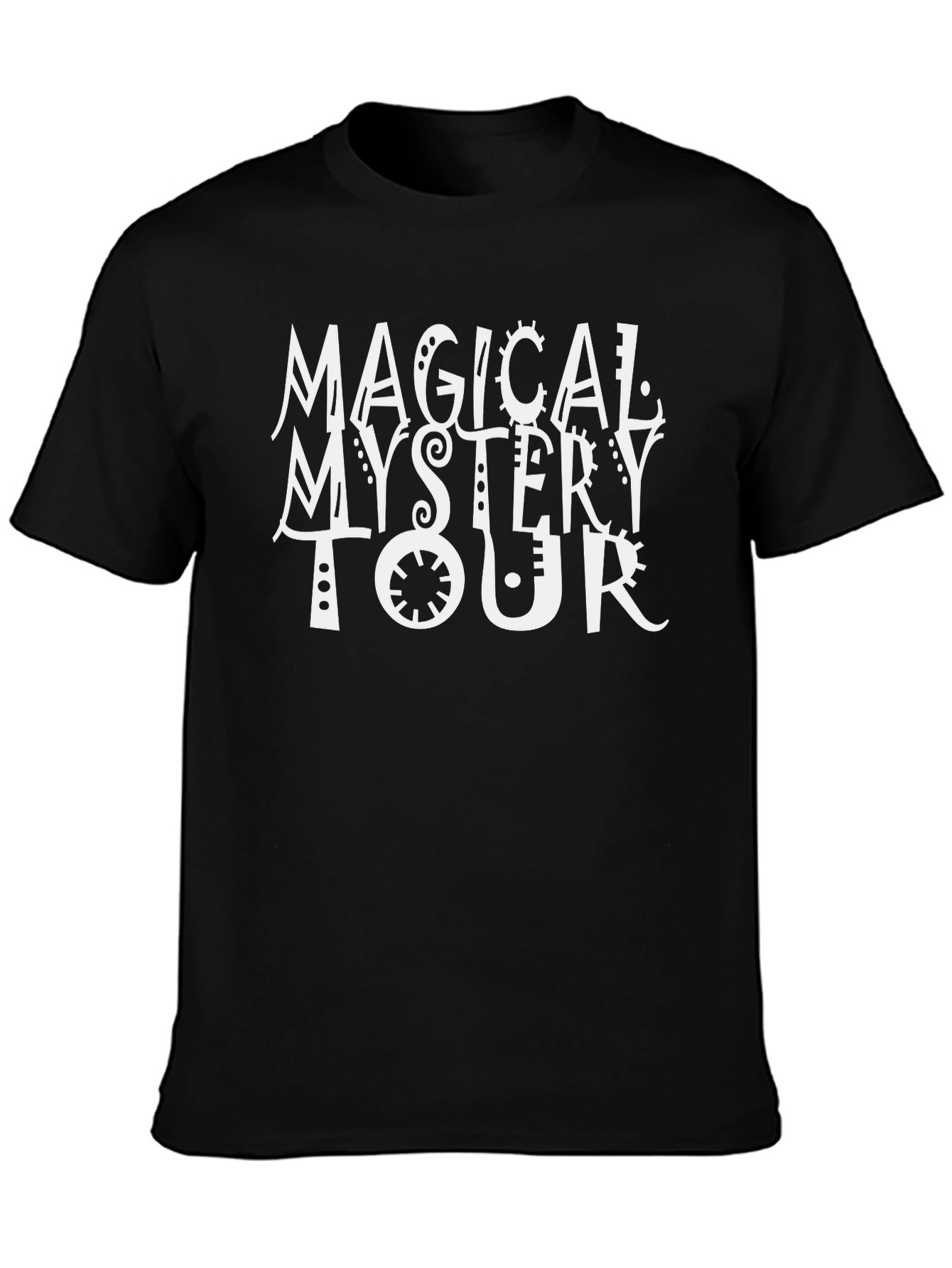 Magical Mystery Tour Black T-Shirt