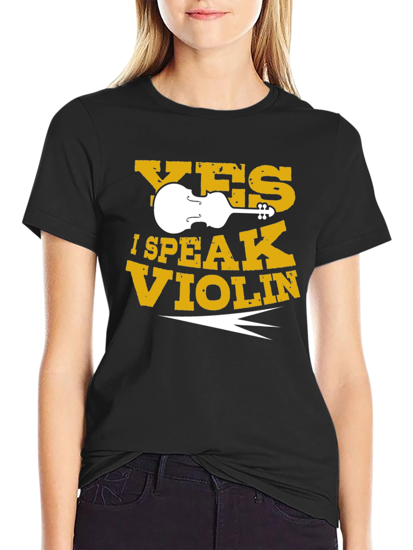 Yes I Speak Violin T-Shirt