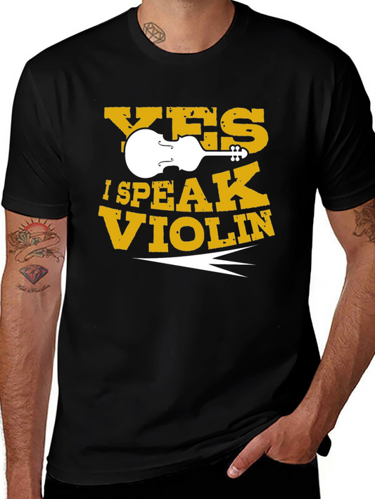 Yes I Speak Violin T-Shirt