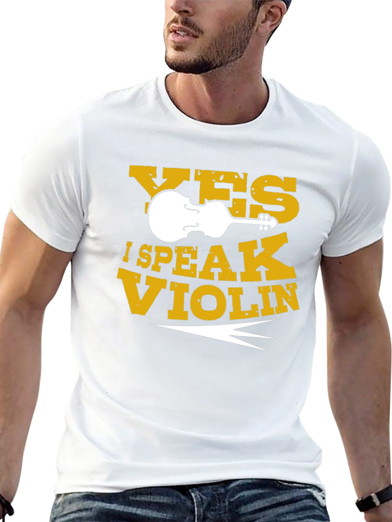 Yes I Speak Violin T-Shirt