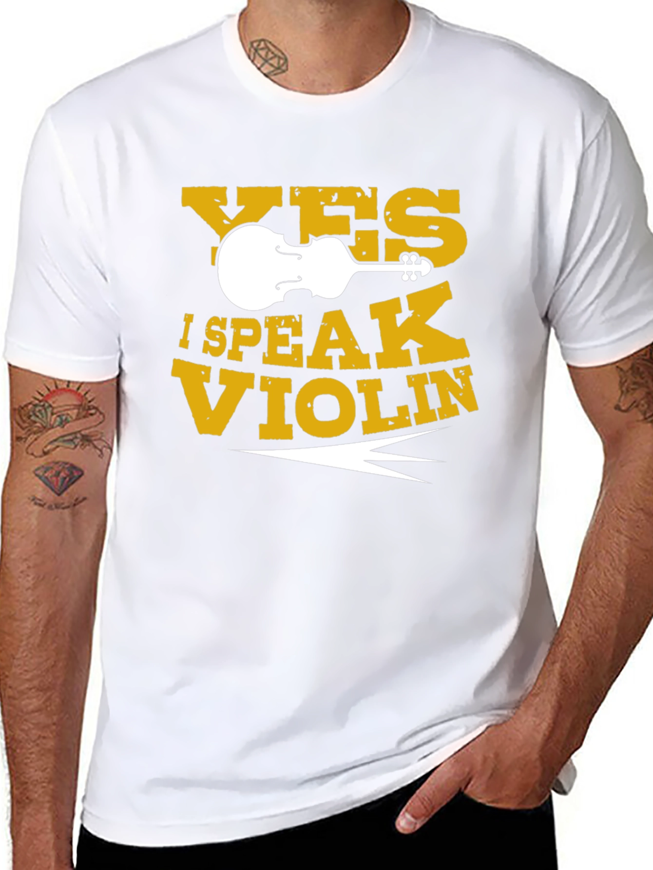 Yes I Speak Violin T-Shirt