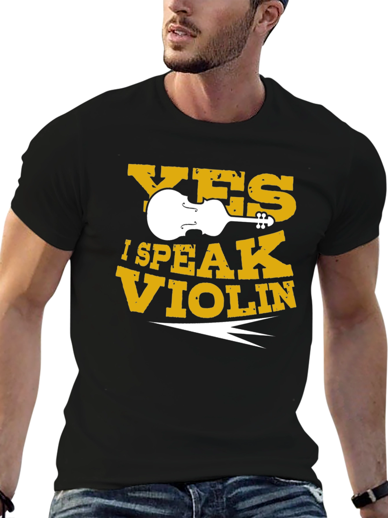 Yes I Speak Violin T-Shirt
