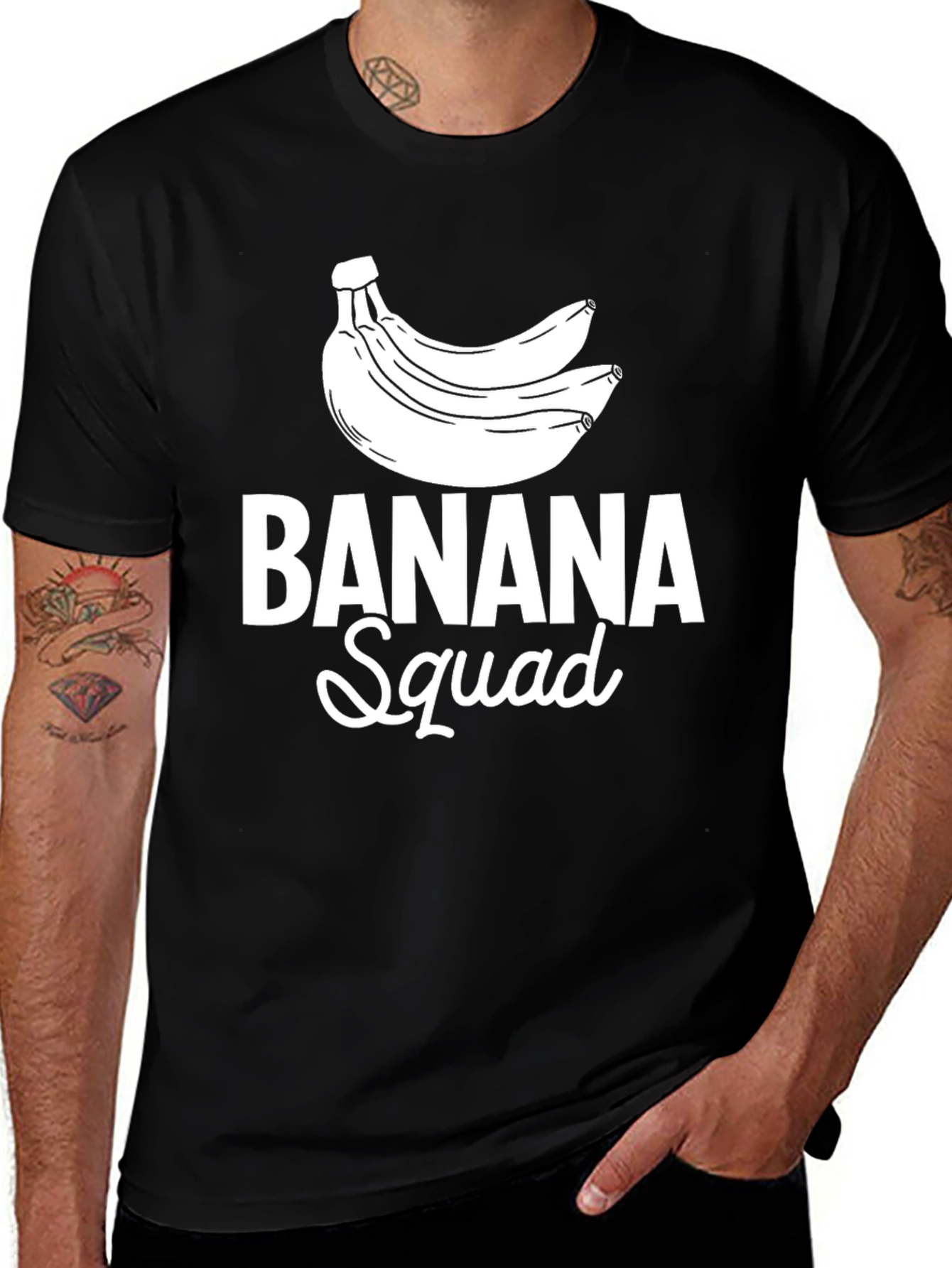 Banana Squad Crew Neck T-Shirt