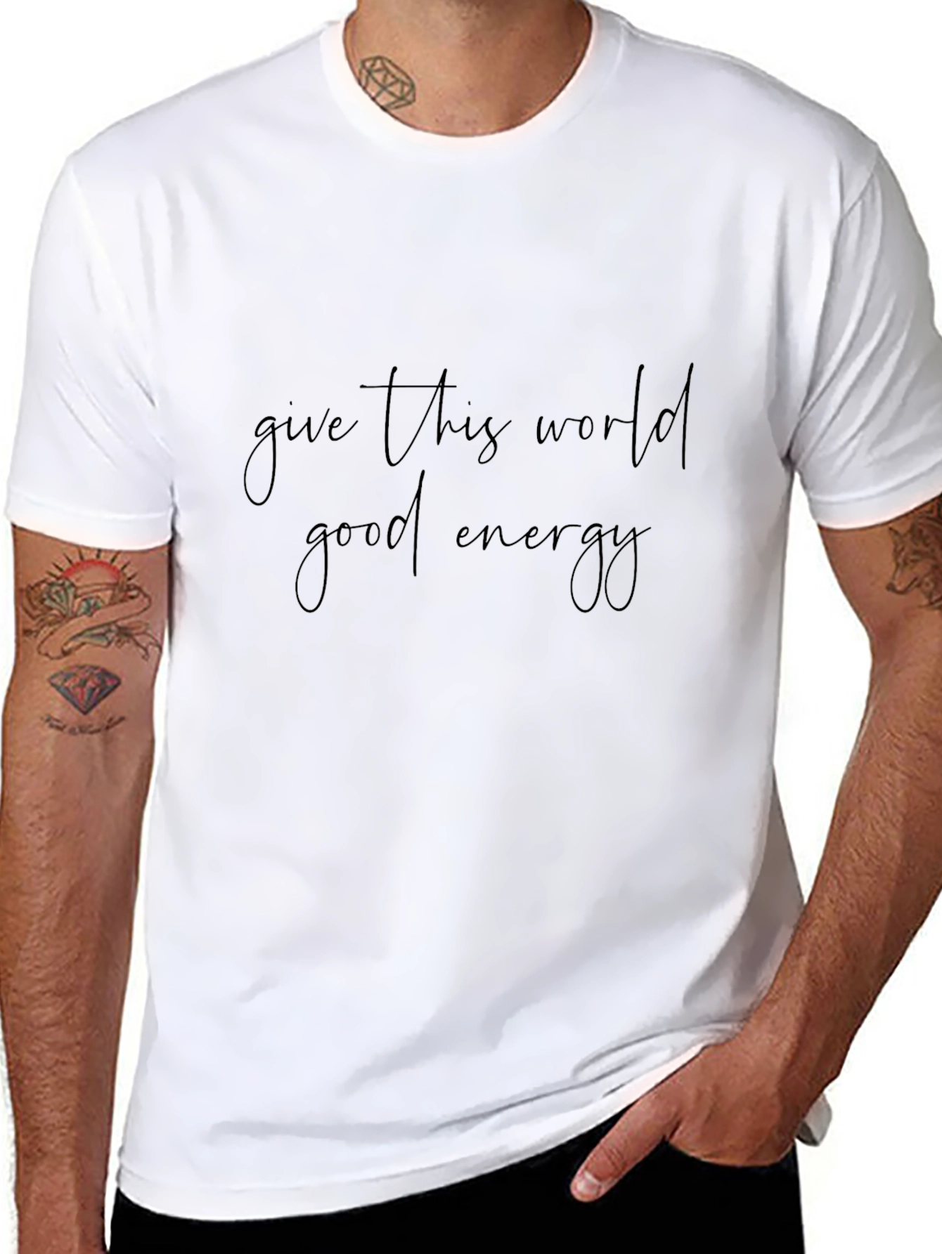 Good Energy Black T-Shirt
