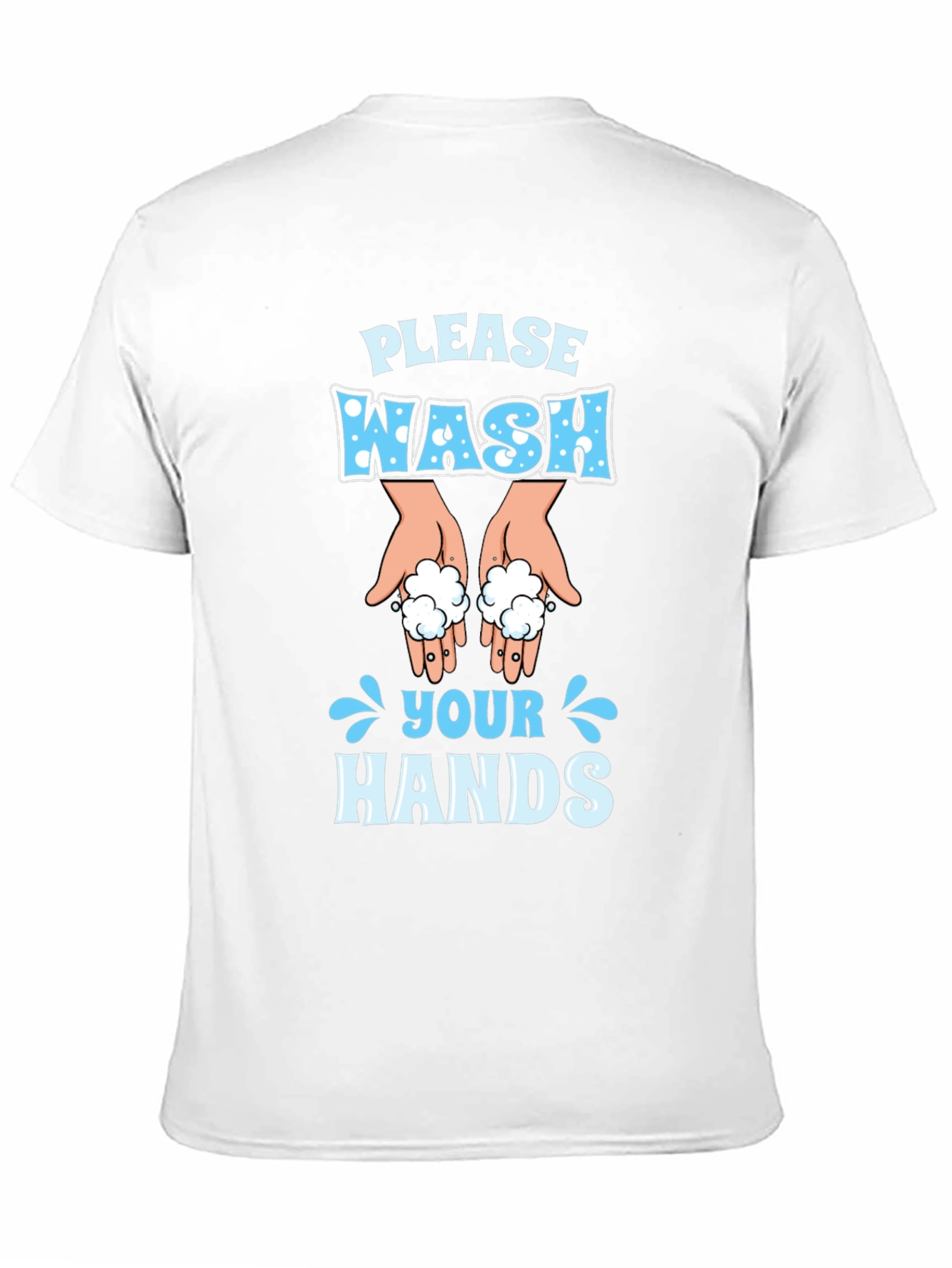 Please Wash Your Hands Novelty T-Shirt