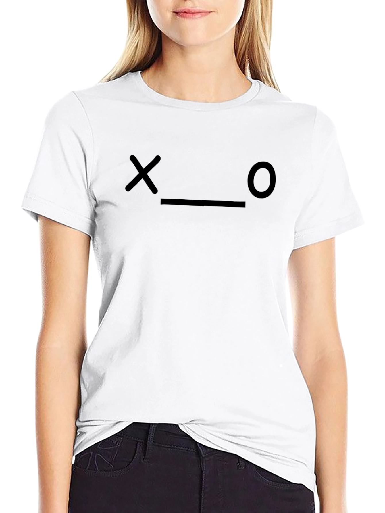 X_O Emoticon T-Shirt - Black