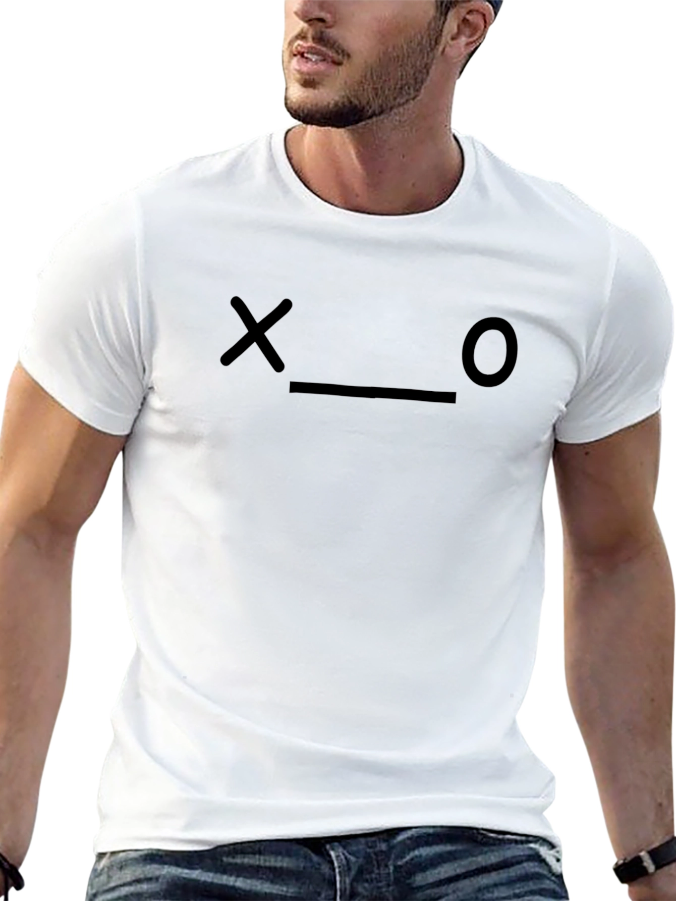 X_O Emoticon T-Shirt - Black
