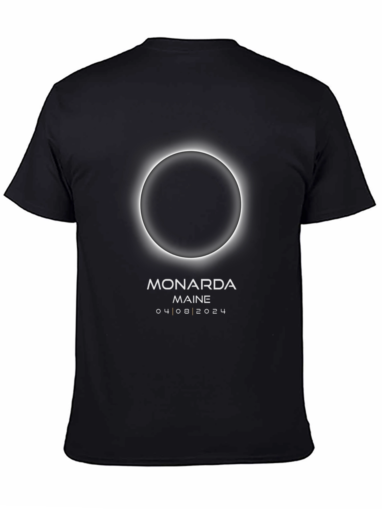 Monarda Maine Solar Eclipse T-Shirt - 04/08/2024