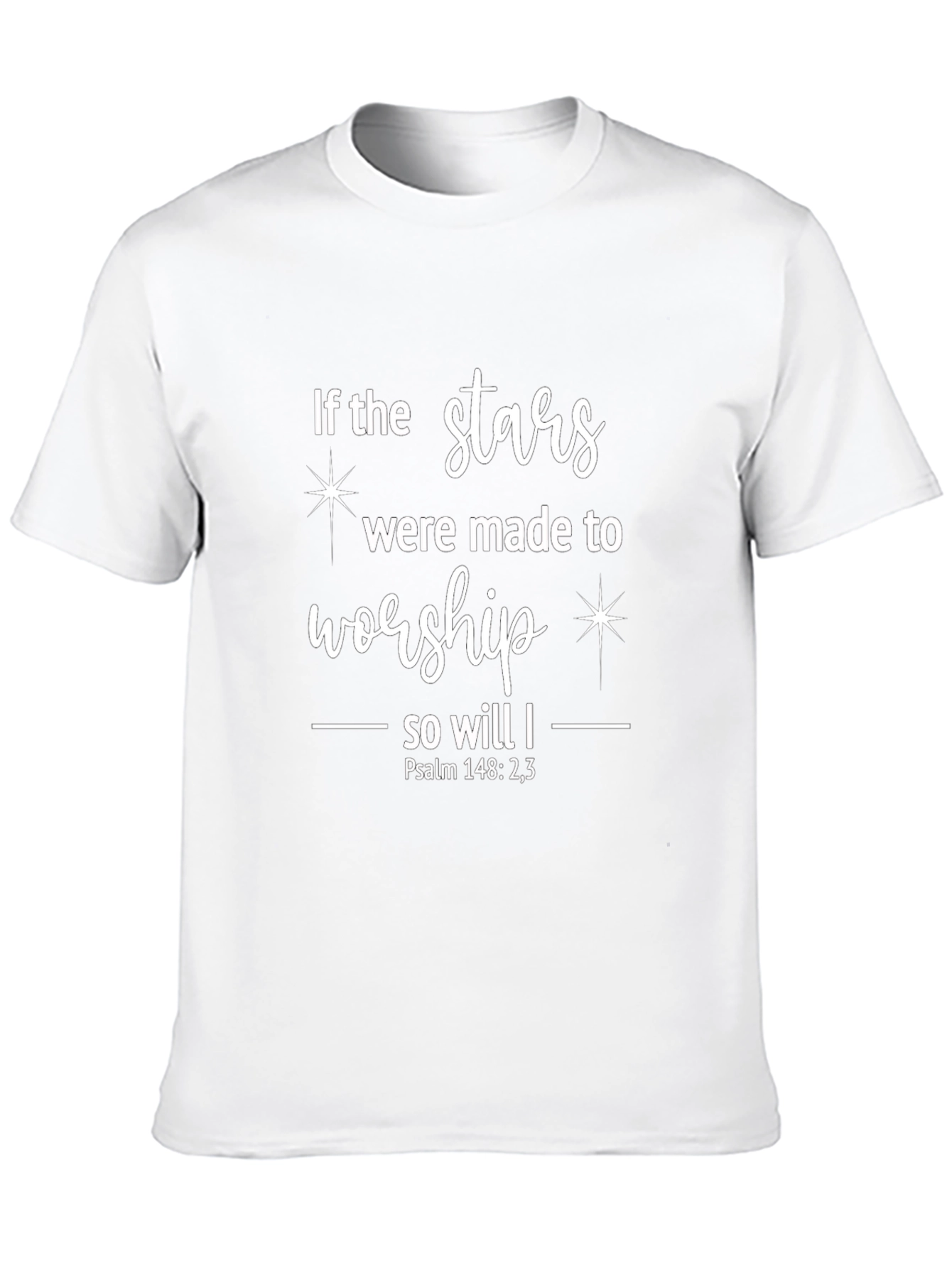 Worship Stars Christian T-Shirt