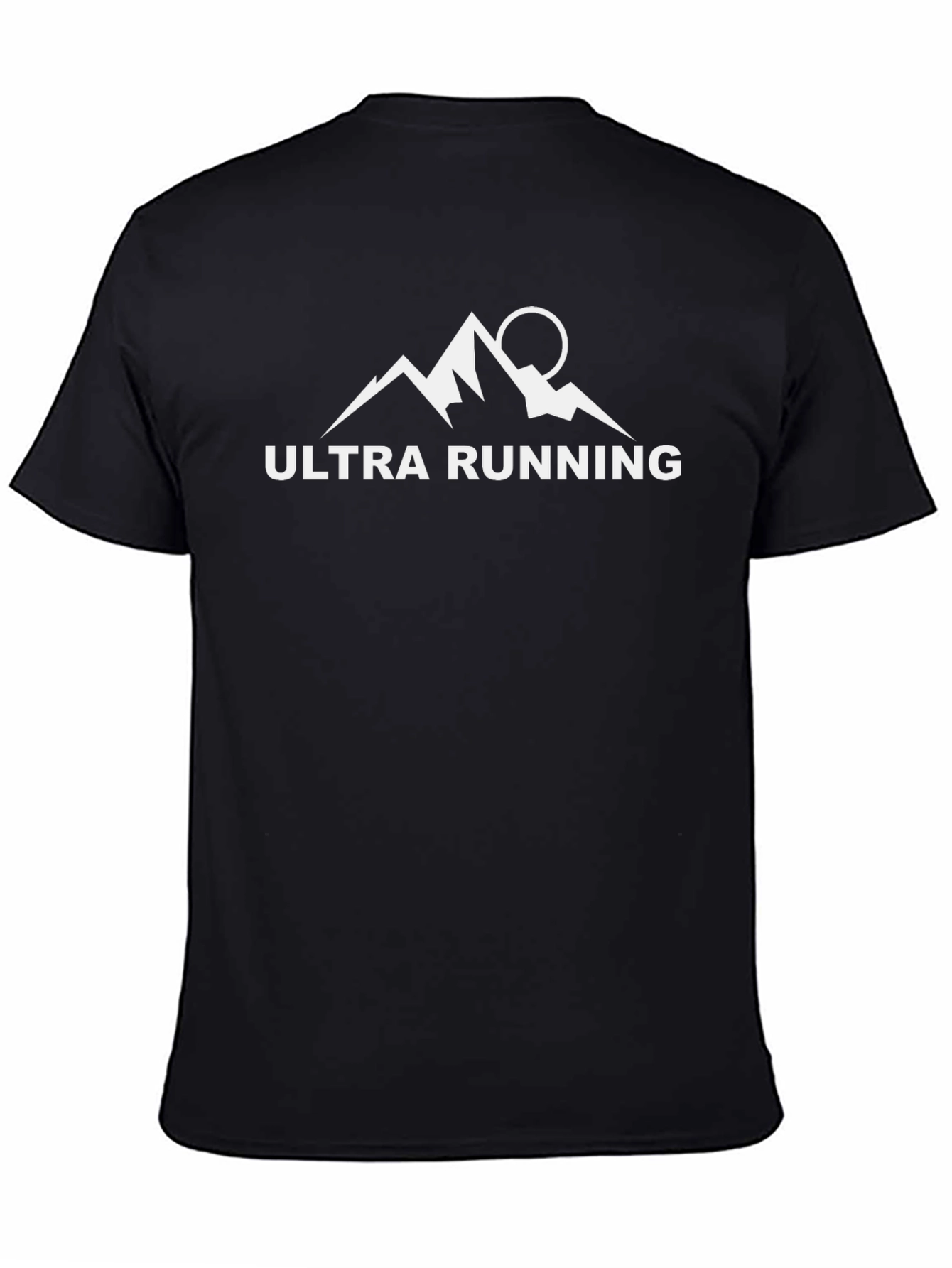 Ultra Running Mountain Graphic T-Shirt - Black