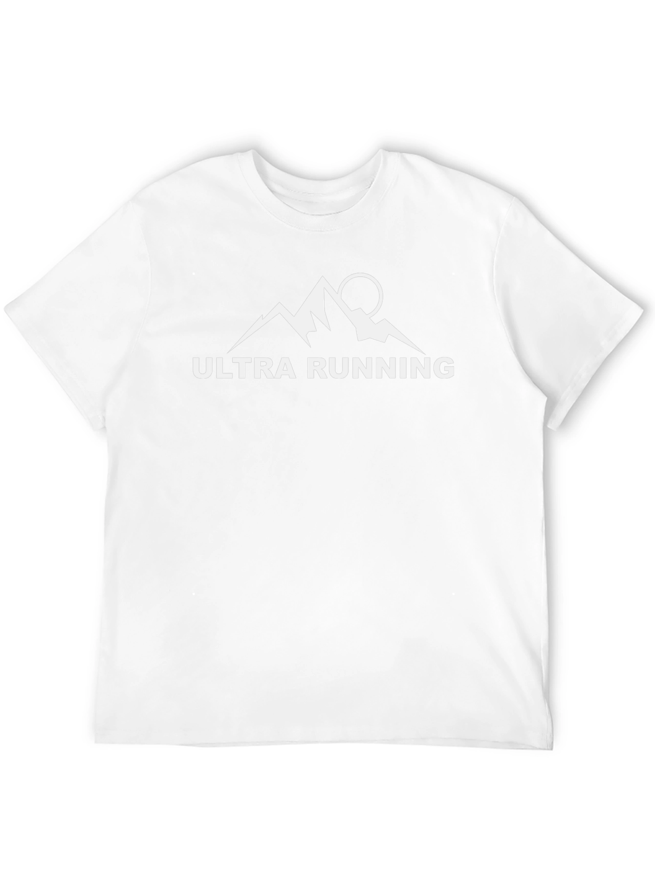 Ultra Running Mountain Graphic T-Shirt - Black