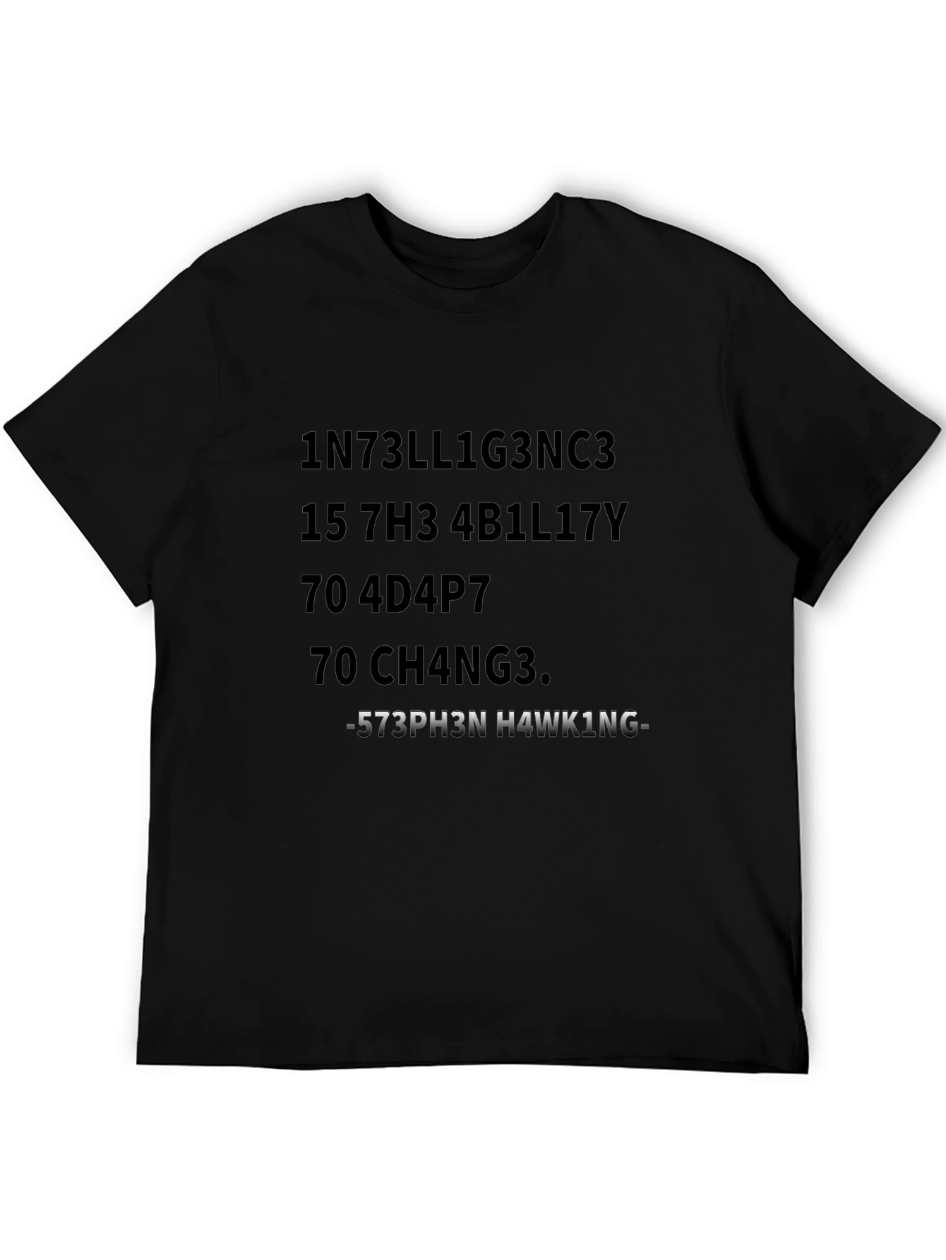 Stephen Hawking Intelligence T-Shirt - Humor Tee