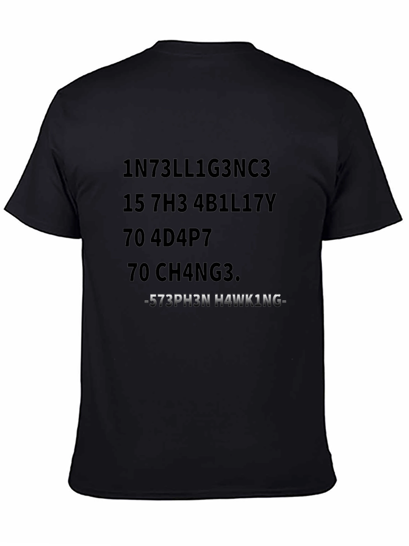 Stephen Hawking Intelligence T-Shirt - Humor Tee