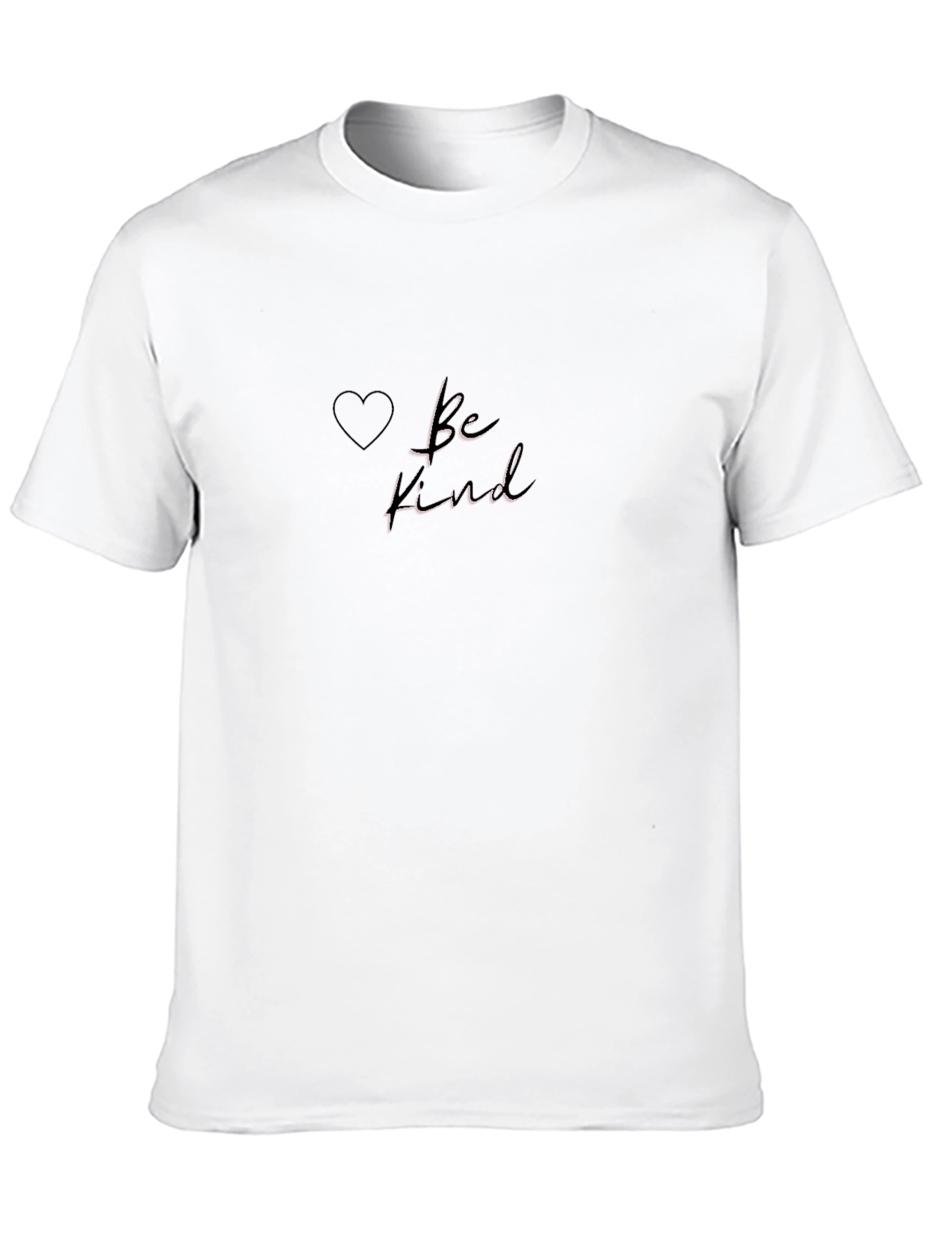 Be Kind Graphic Tee - Classic Black Cotton T-Shirt